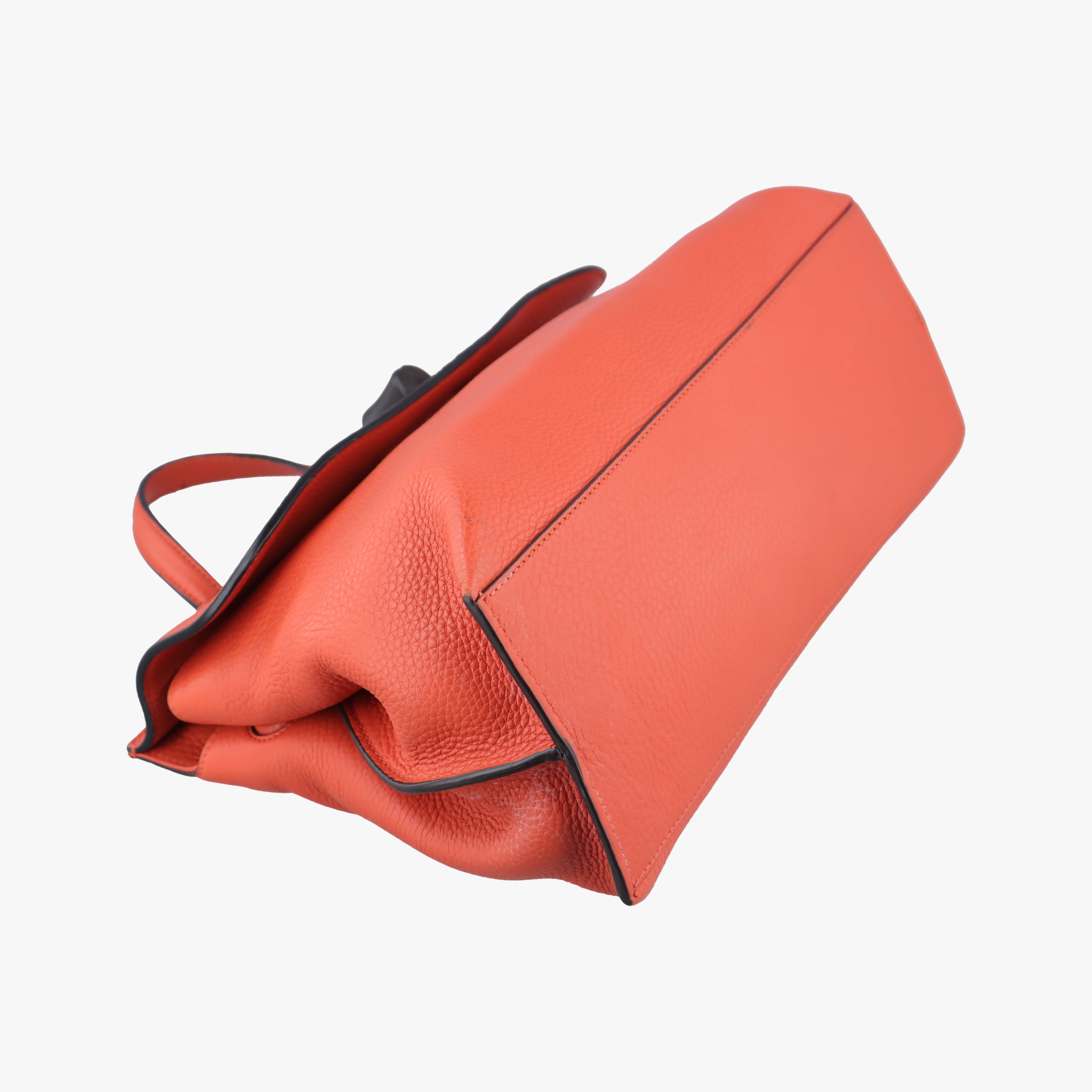 Pre-owned Gucci Bamboo Daily Orange Leather 392013 shoulderbag | stylenewstar