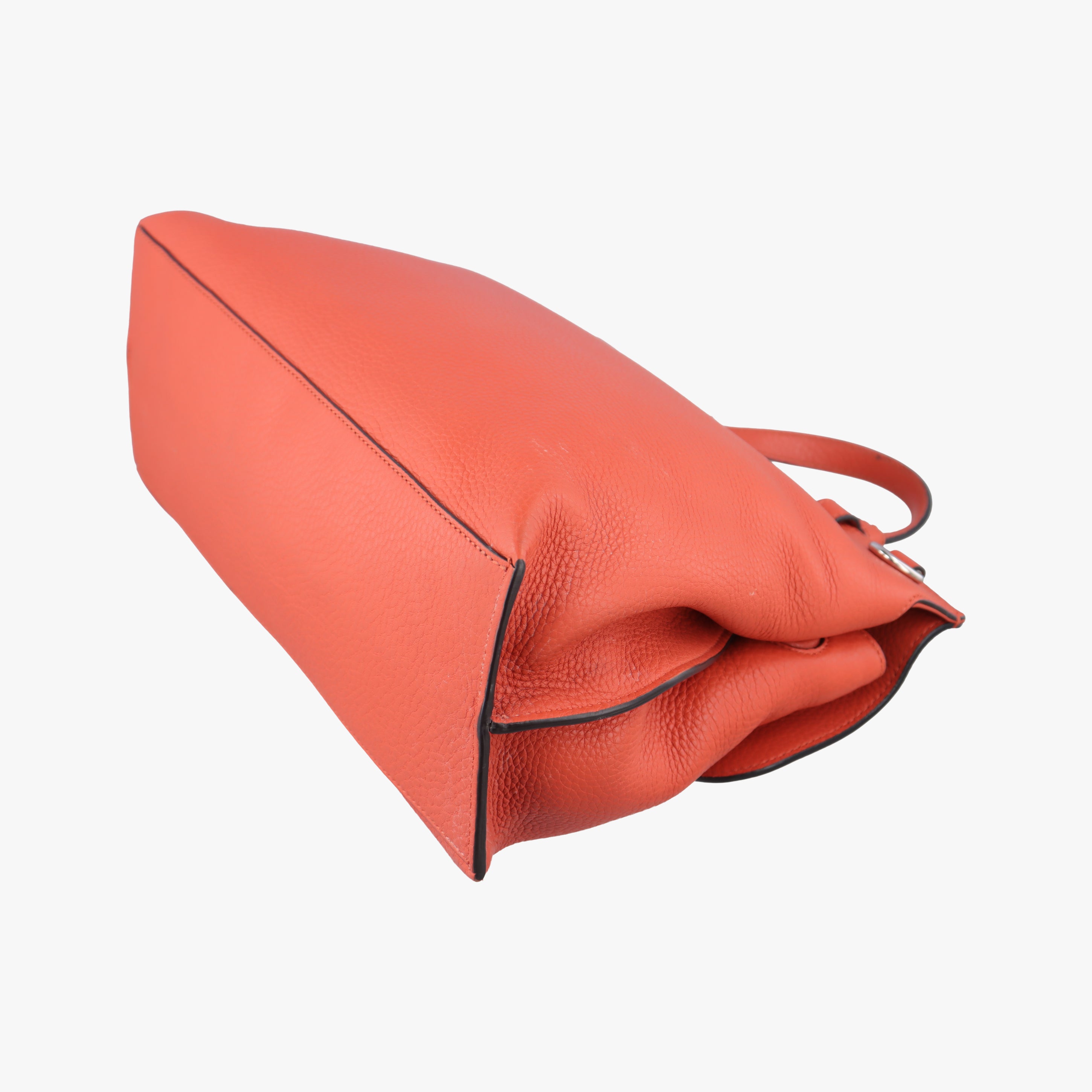 Pre-owned Gucci Bamboo Daily Orange Leather 392013 shoulderbag | stylenewstar
