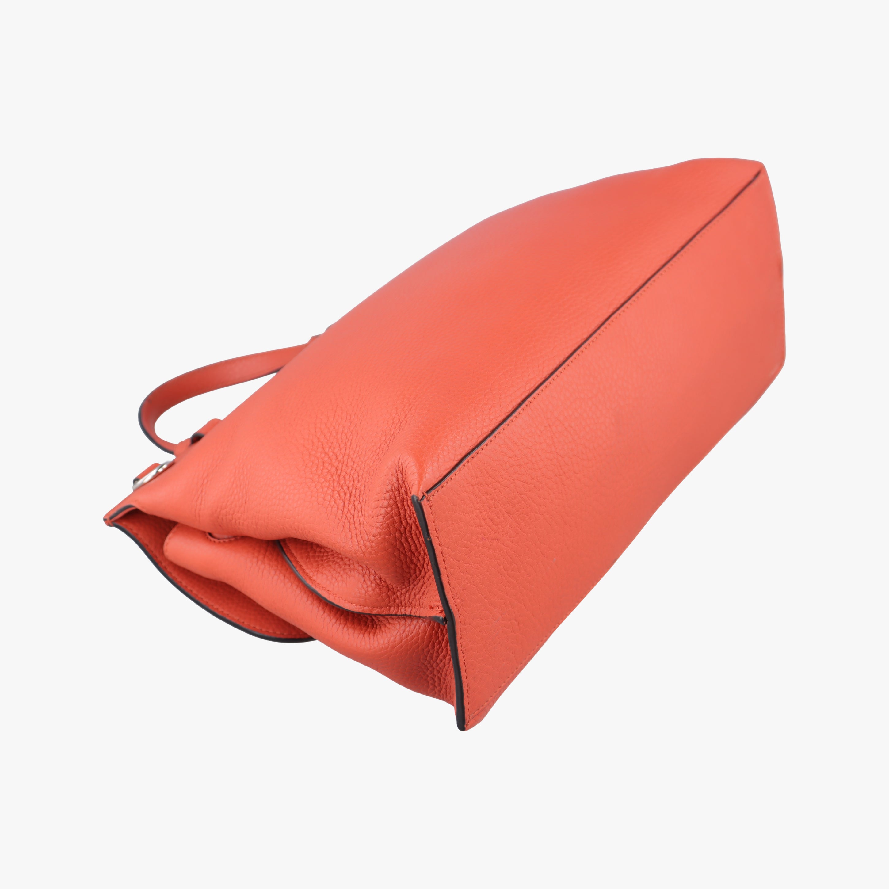 Pre-owned Gucci Bamboo Daily Orange Leather 392013 shoulderbag | stylenewstar