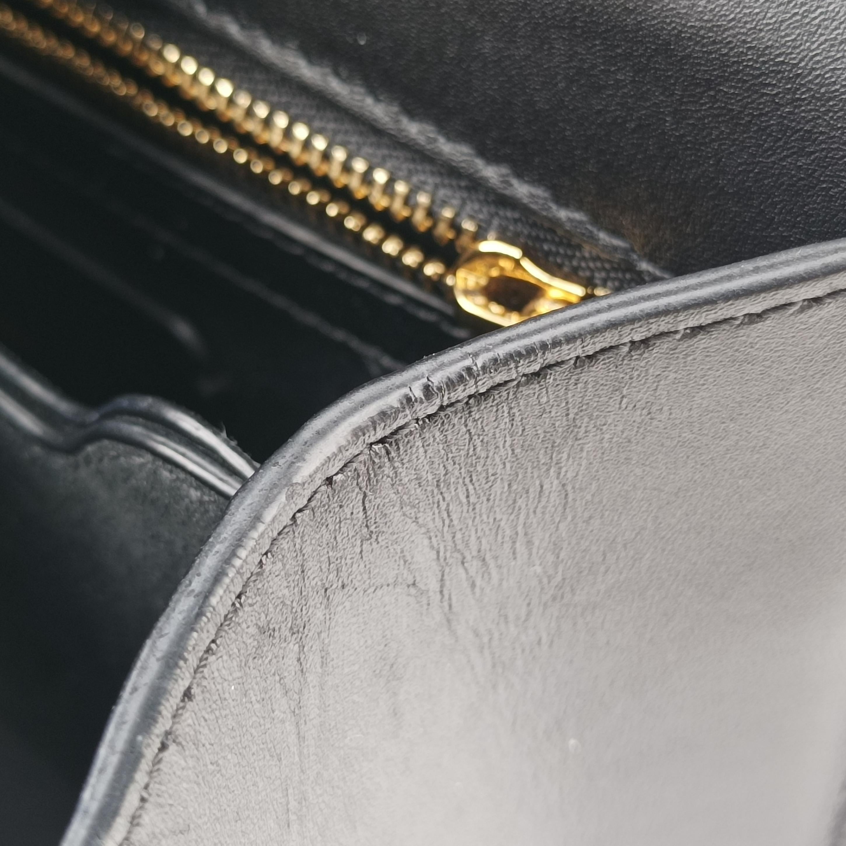 Pre-owned Alexander McQueen Jewelled Satchel Black Leather  shoulderbag | stylenewstar