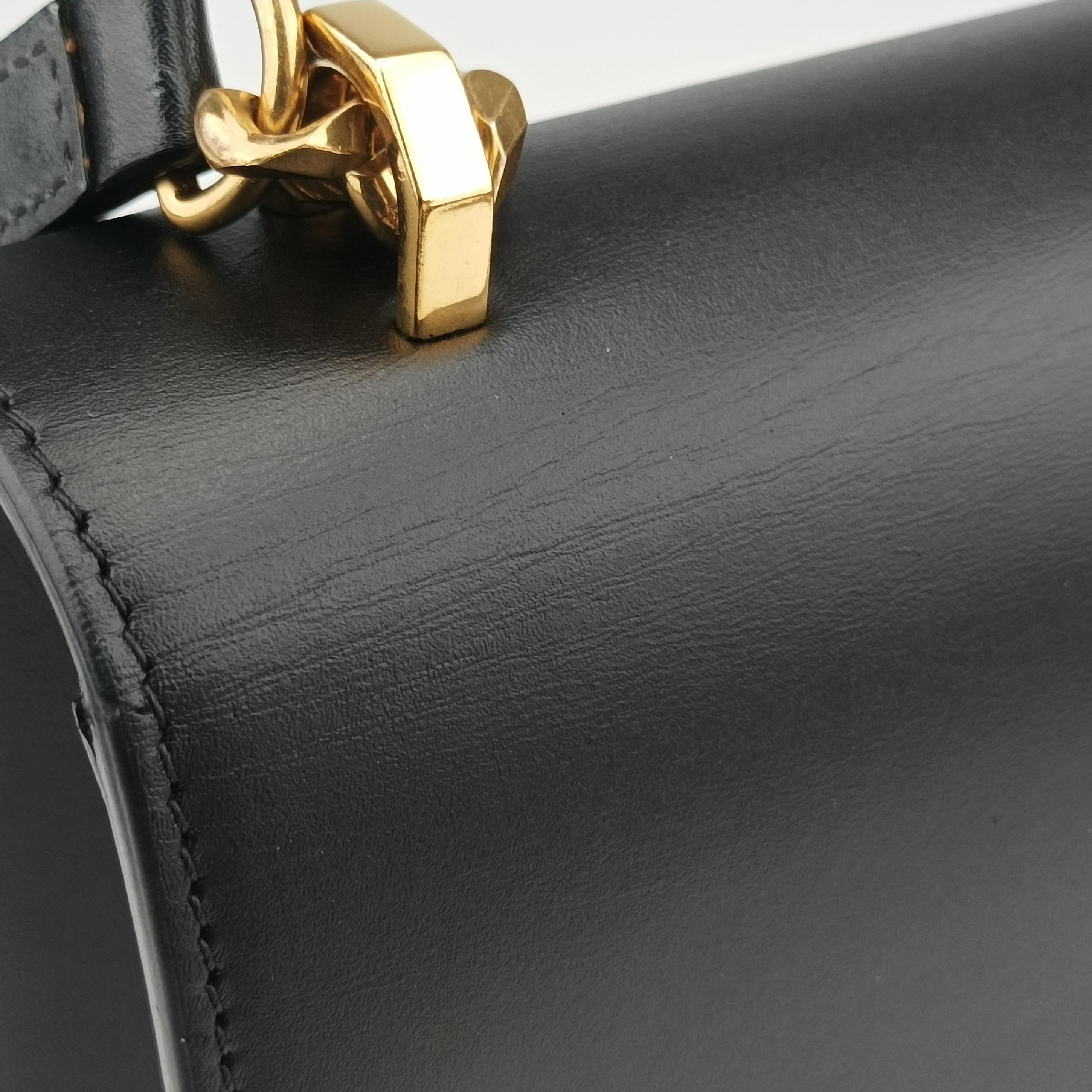 Pre-owned Alexander McQueen Jewelled Satchel Black Leather  shoulderbag | stylenewstar