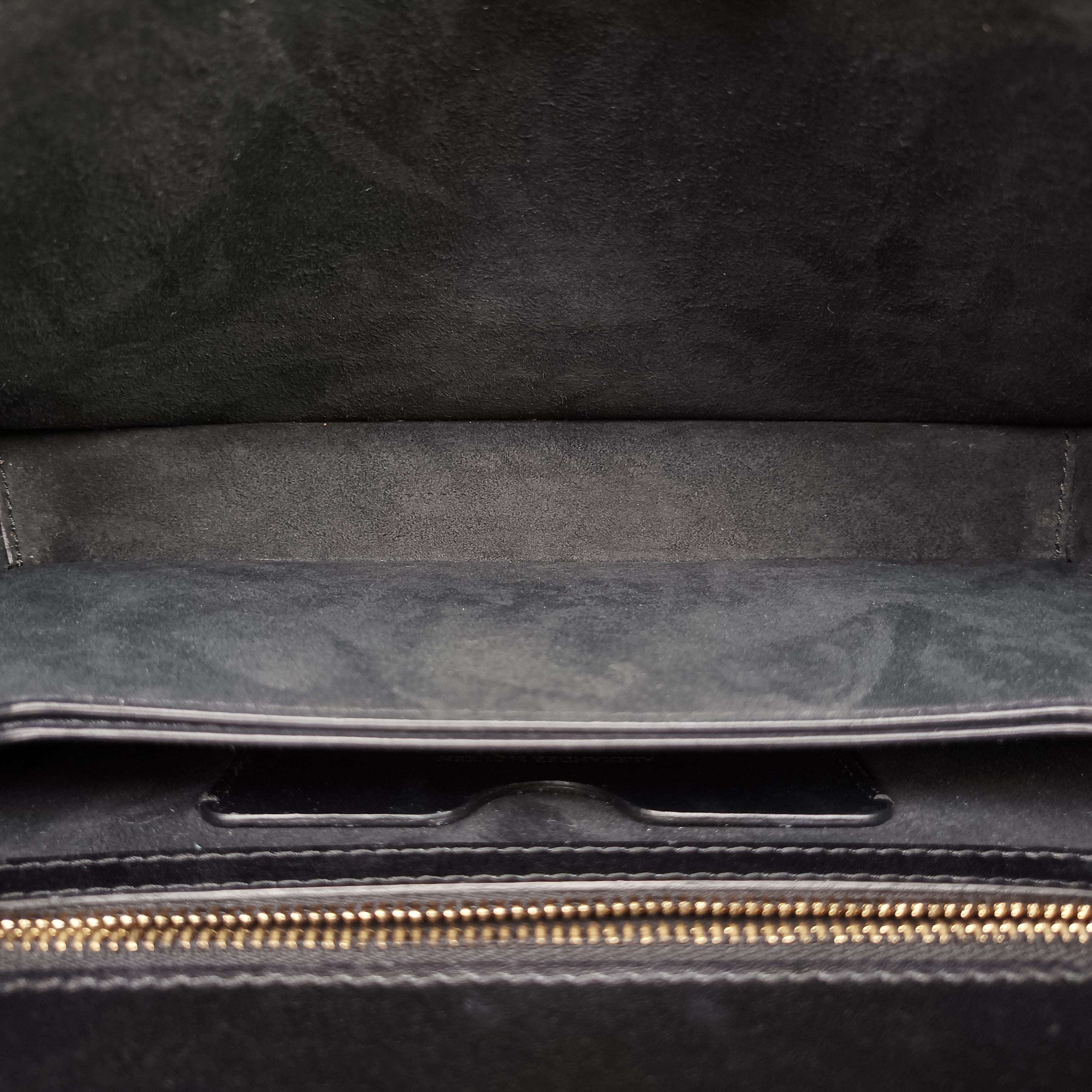 Pre-owned Alexander McQueen Jewelled Satchel Black Leather  shoulderbag | stylenewstar