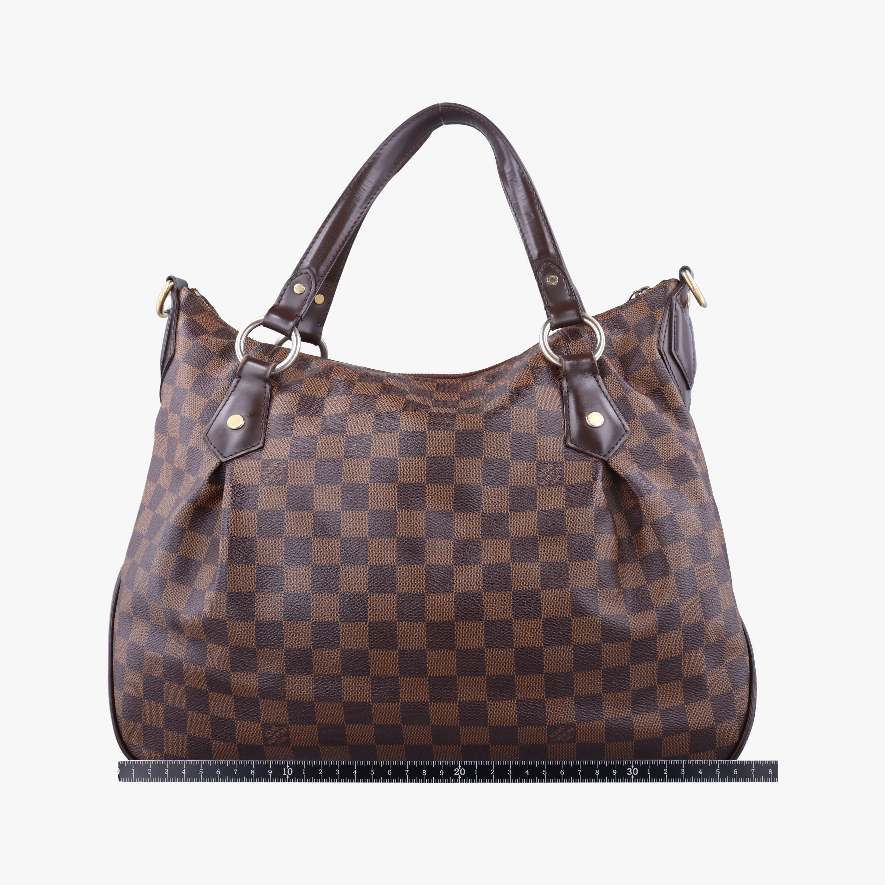 Pre-owned Louis Vuitton EVORA MM EBENE Damier Canvas N41131 shoulderbag | stylenewstar