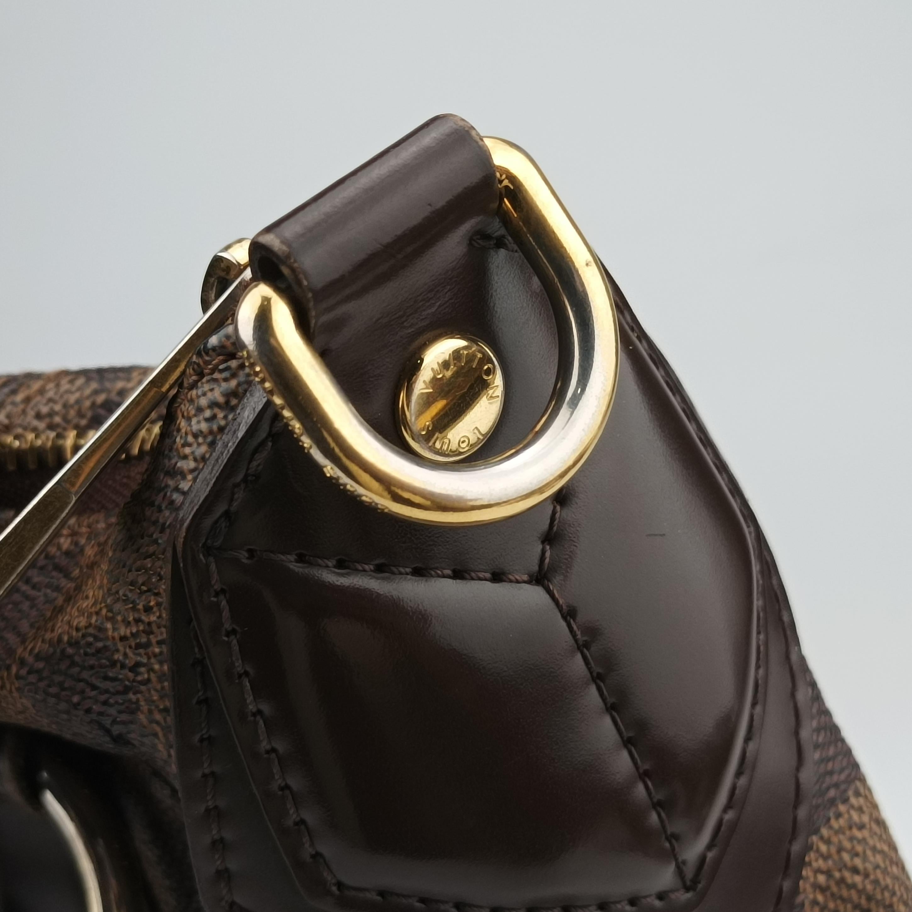 Pre-owned Louis Vuitton EVORA MM EBENE Damier Canvas N41131 shoulderbag | stylenewstar