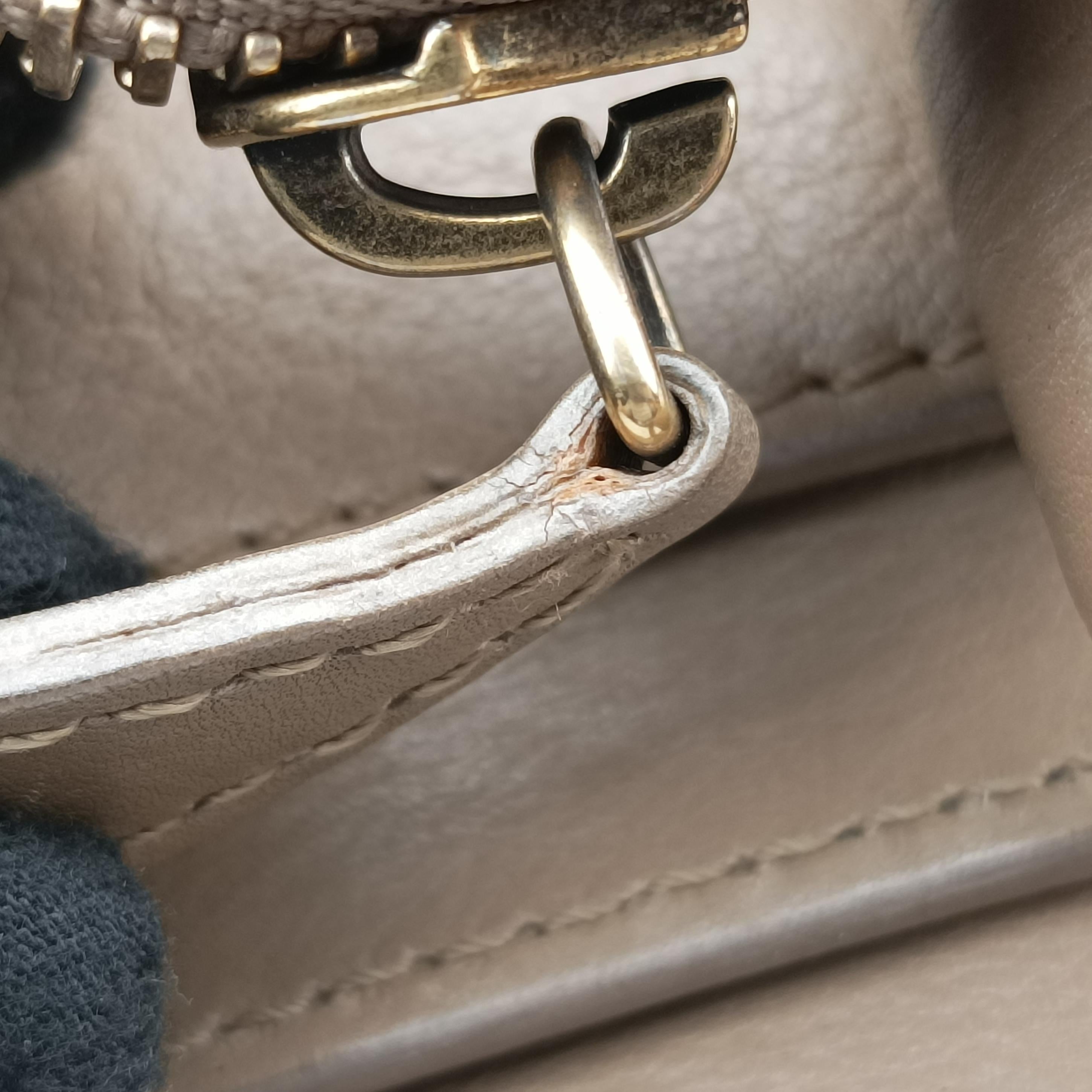 Secondhand Celine luggage mini shopper Brown Leather  handbag | stylenewstar