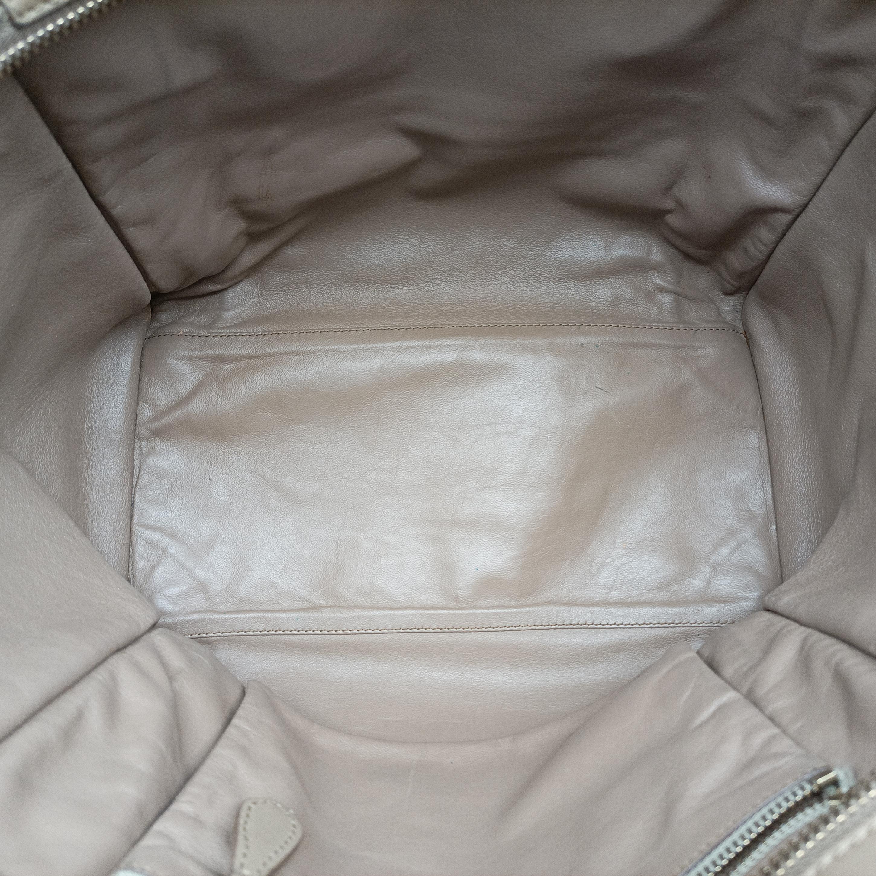 Secondhand Celine luggage mini shopper Brown Leather  handbag | stylenewstar