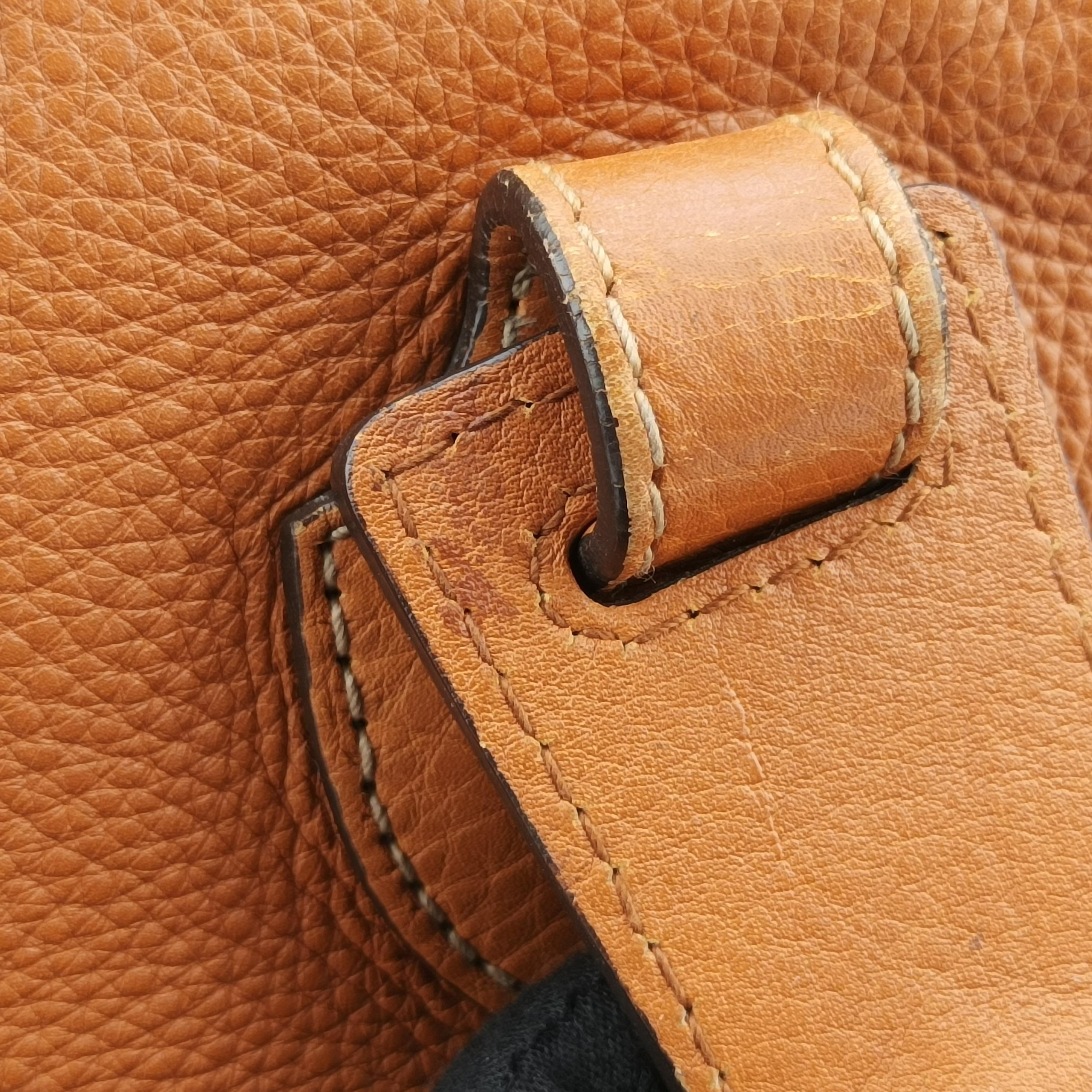 Pre-owned Gucci Heritage Brown×Multicolour Leather 257085 handbag | stylenewstar