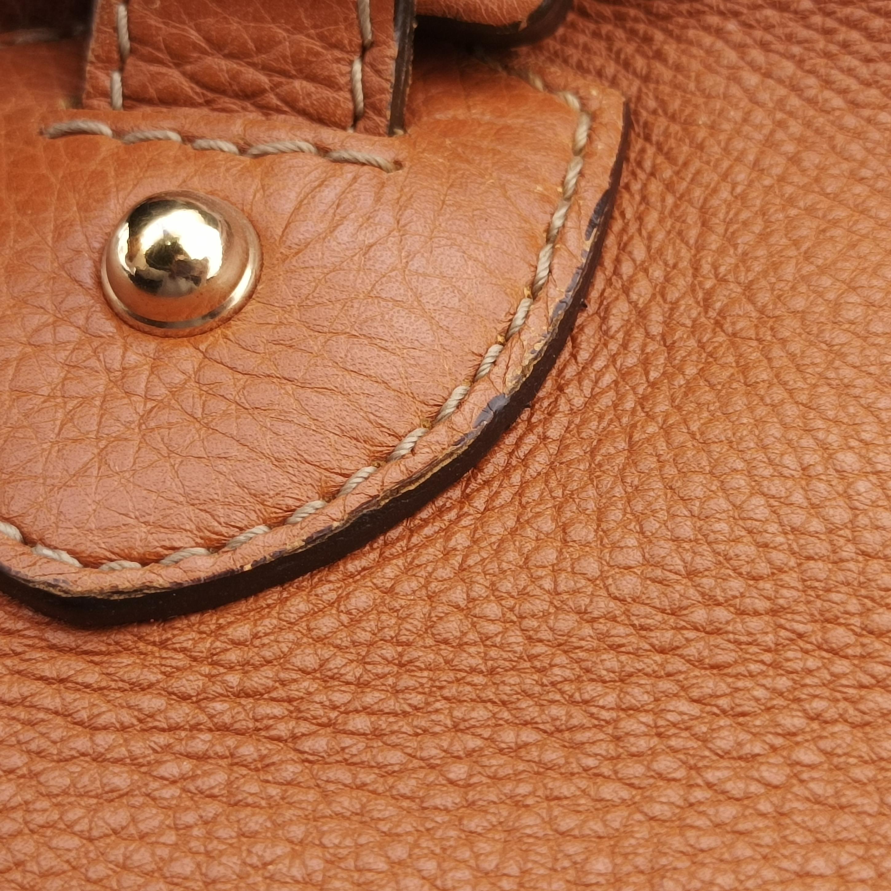 Pre-owned Gucci Heritage Brown×Multicolour Leather 257085 handbag | stylenewstar
