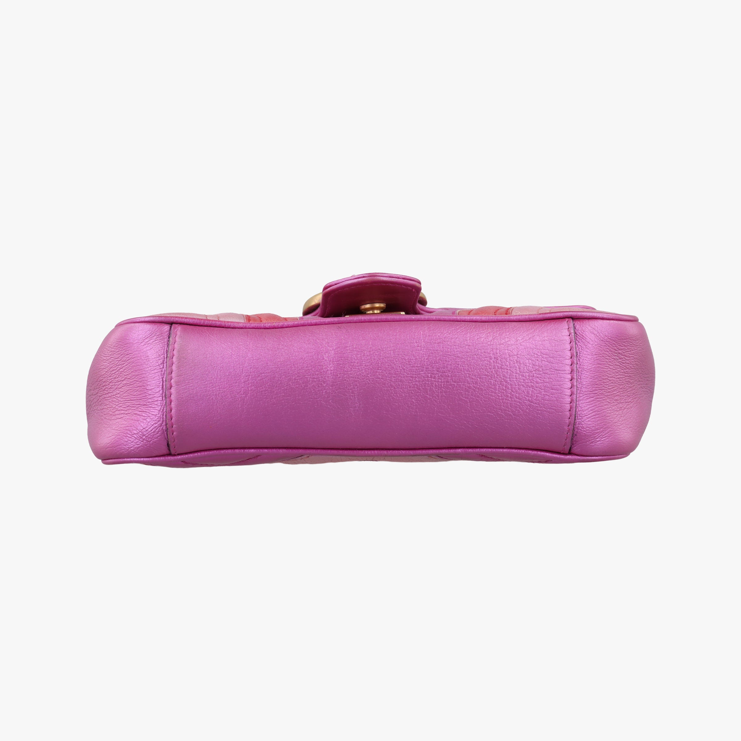 Vintage Gucci GG Marmont pink×Multicolour Leather 446744 shoulderbag | stylenewstar