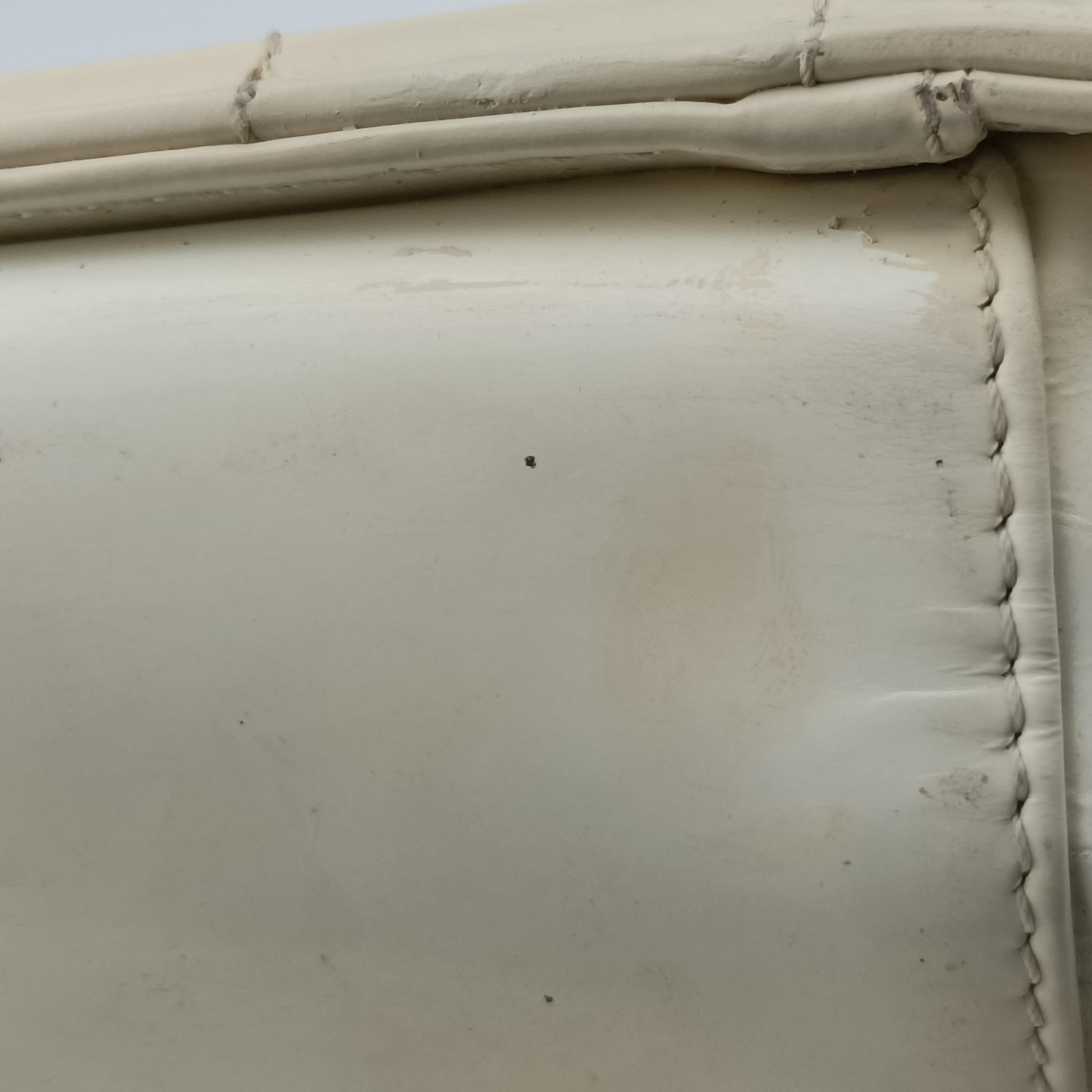 Secondhand Chanel Jetsetter Boy Shopping Tote White Patent A67020 shoulderbag | stylenewstar