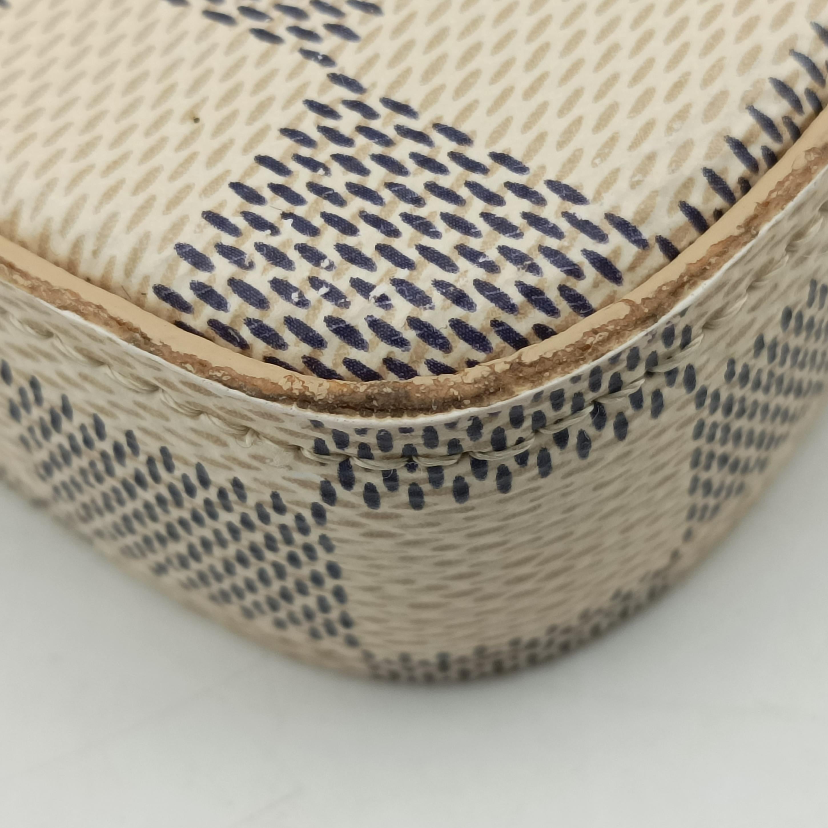 Vintage Louis Vuitton Pochette FeLICIE Azur Damier Canvas N63106 shoulderbag | stylenewstar