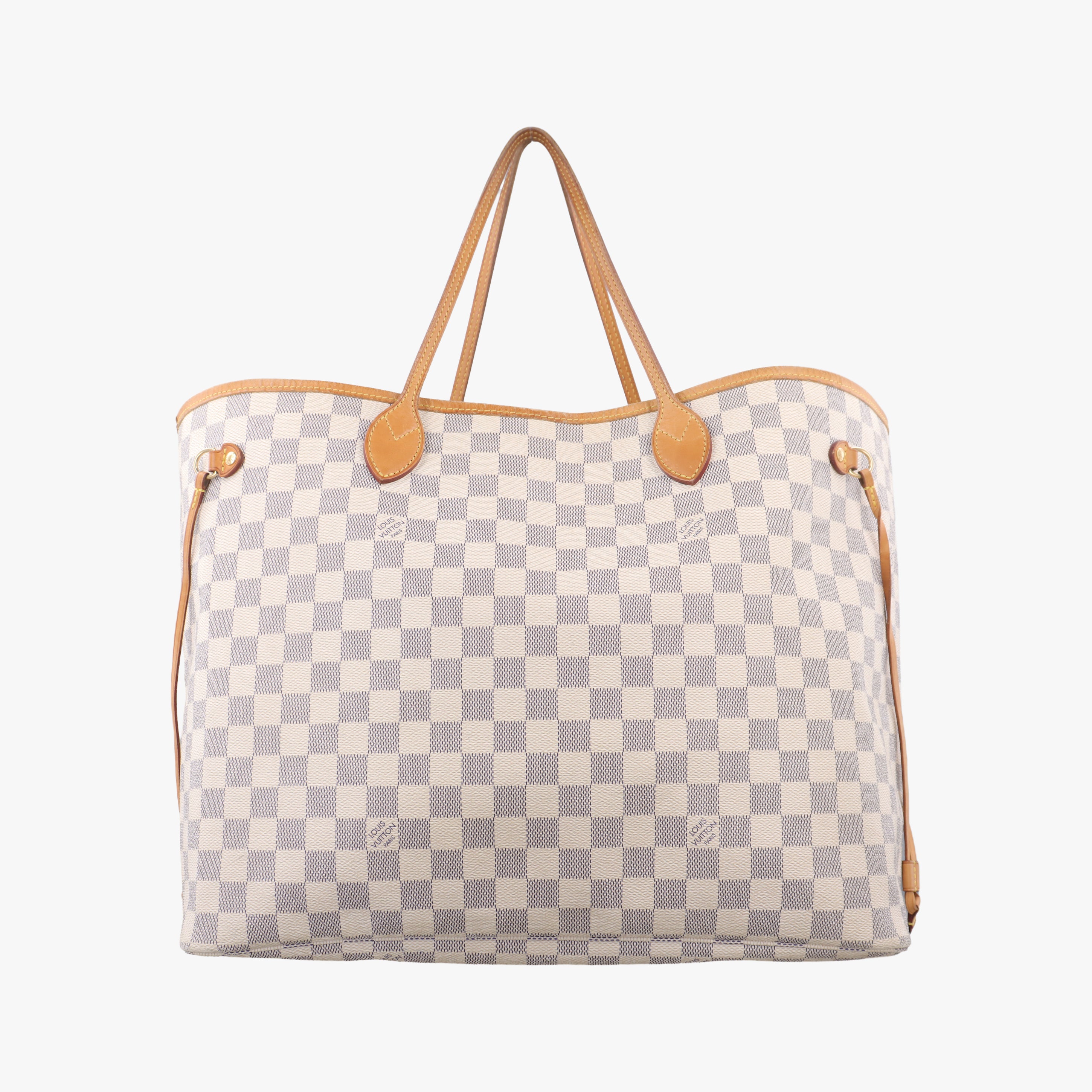 Vintage Louis Vuitton NEVERFULL GM AZUR Damier Canvas N51108 shoulderbag | stylenewstar