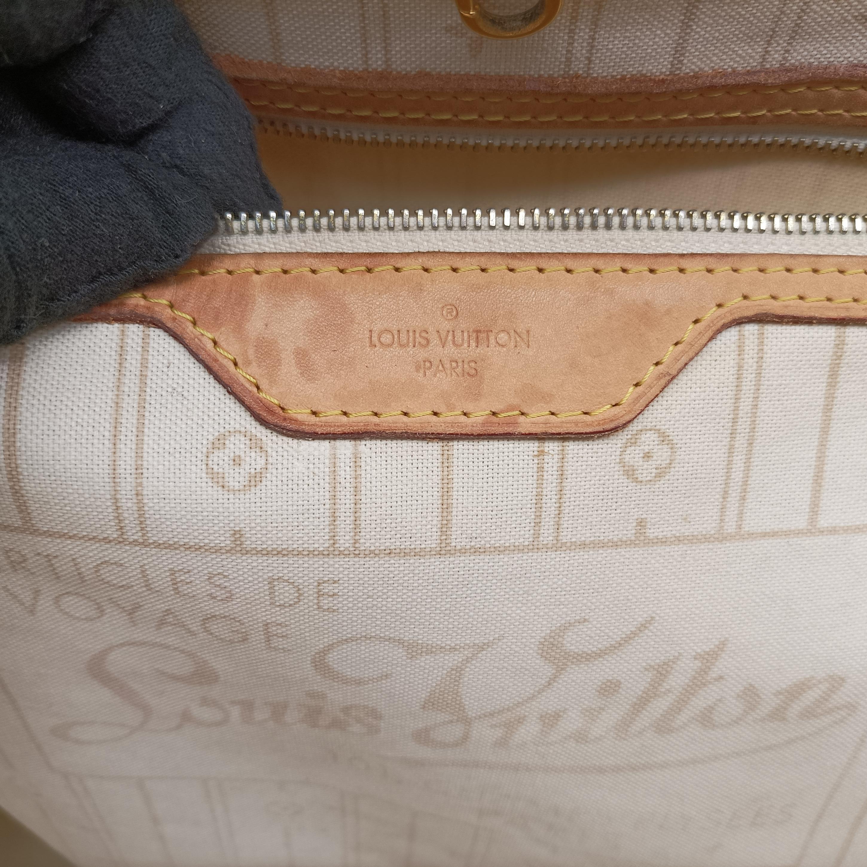 Vintage Louis Vuitton NEVERFULL GM AZUR Damier Canvas N51108 shoulderbag | stylenewstar