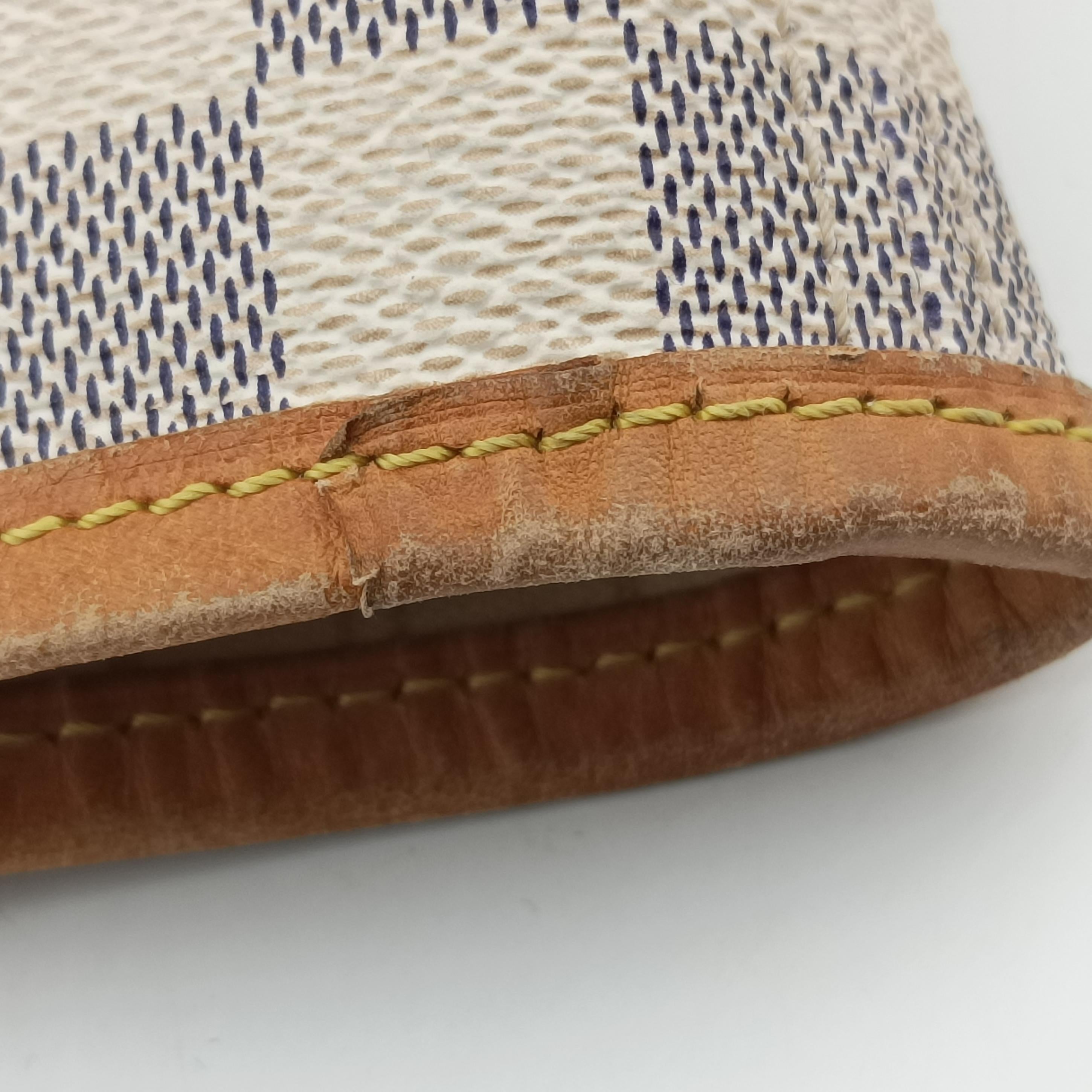 Vintage Louis Vuitton NEVERFULL GM AZUR Damier Canvas N51108 shoulderbag | stylenewstar