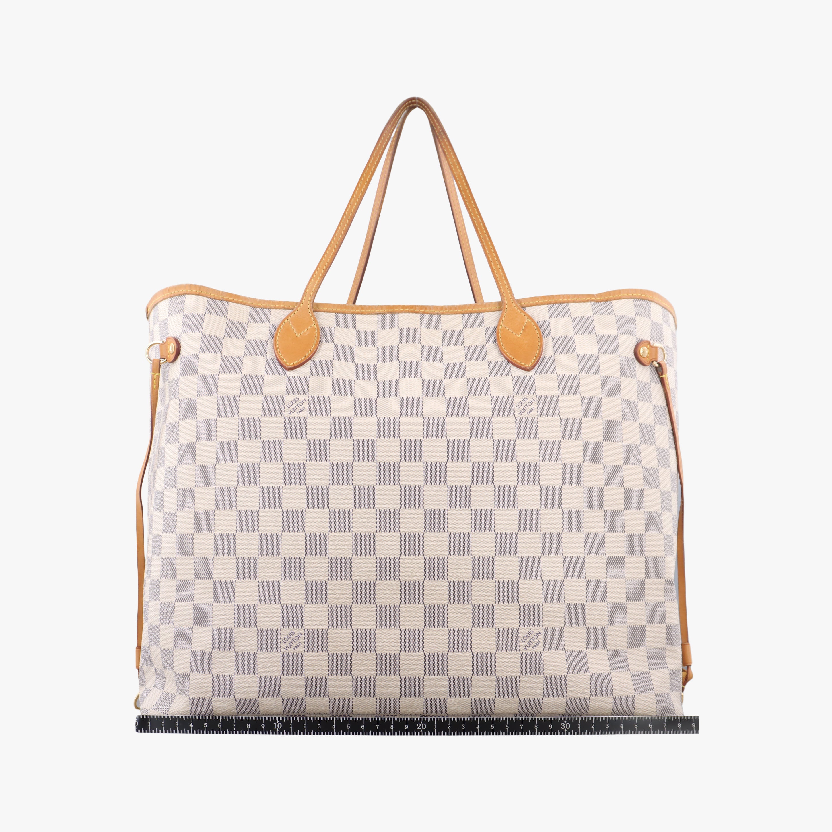 Vintage Louis Vuitton NEVERFULL GM AZUR Damier Canvas N51108 shoulderbag | stylenewstar