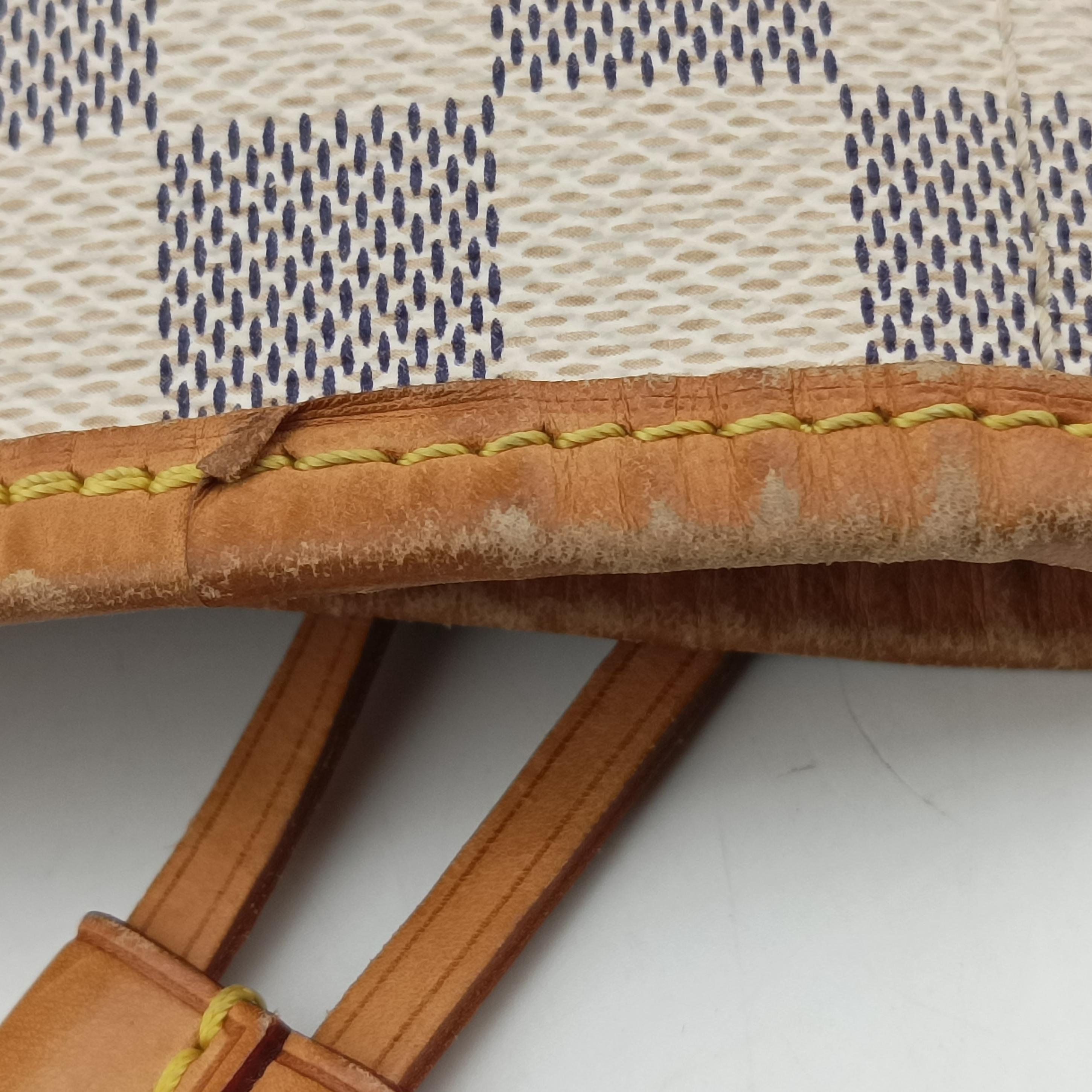 Vintage Louis Vuitton NEVERFULL GM AZUR Damier Canvas N51108 shoulderbag | stylenewstar