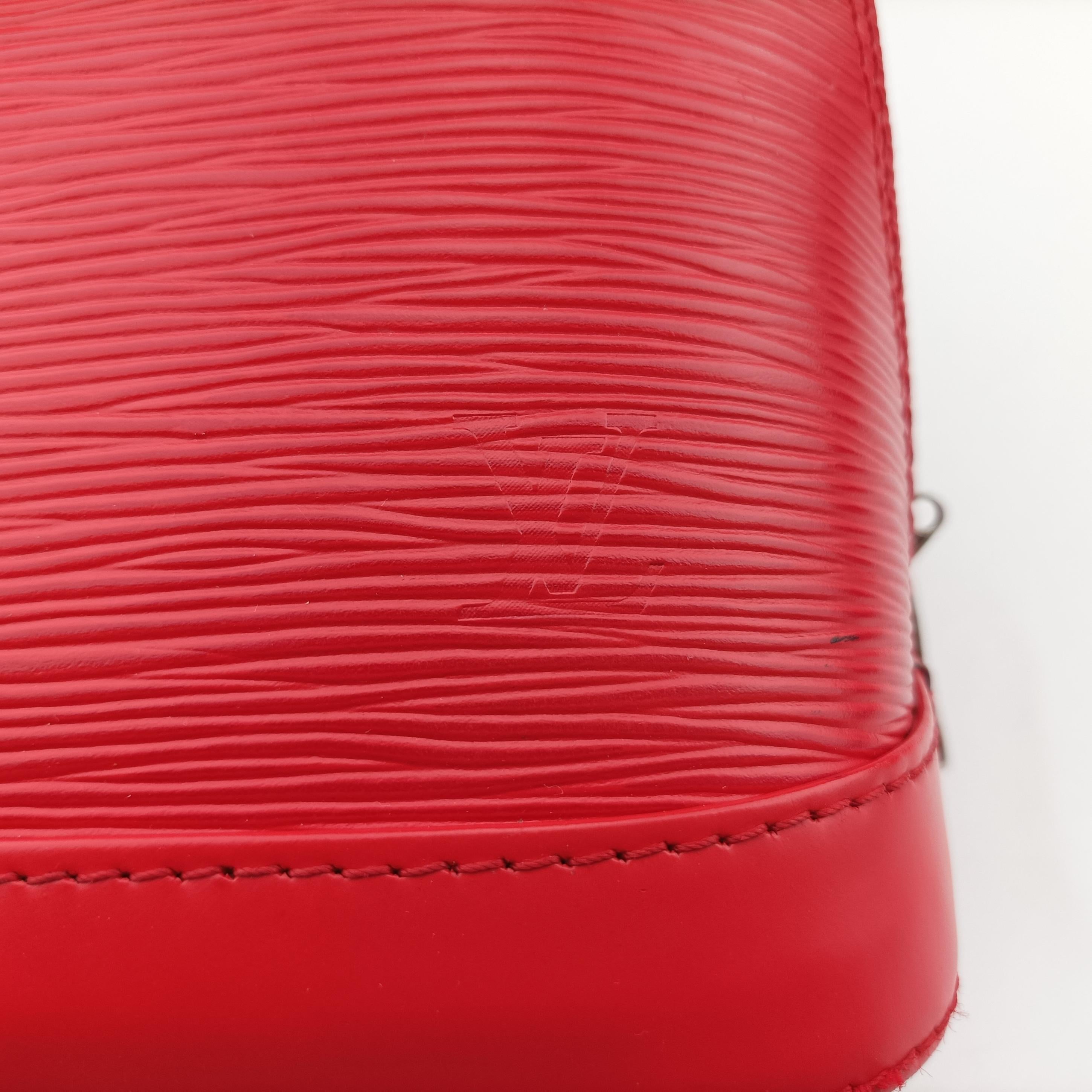 Pre-owned Louis Vuitton Alma BB COQUELICOT Epi M41160 shoulderbag | stylenewstar