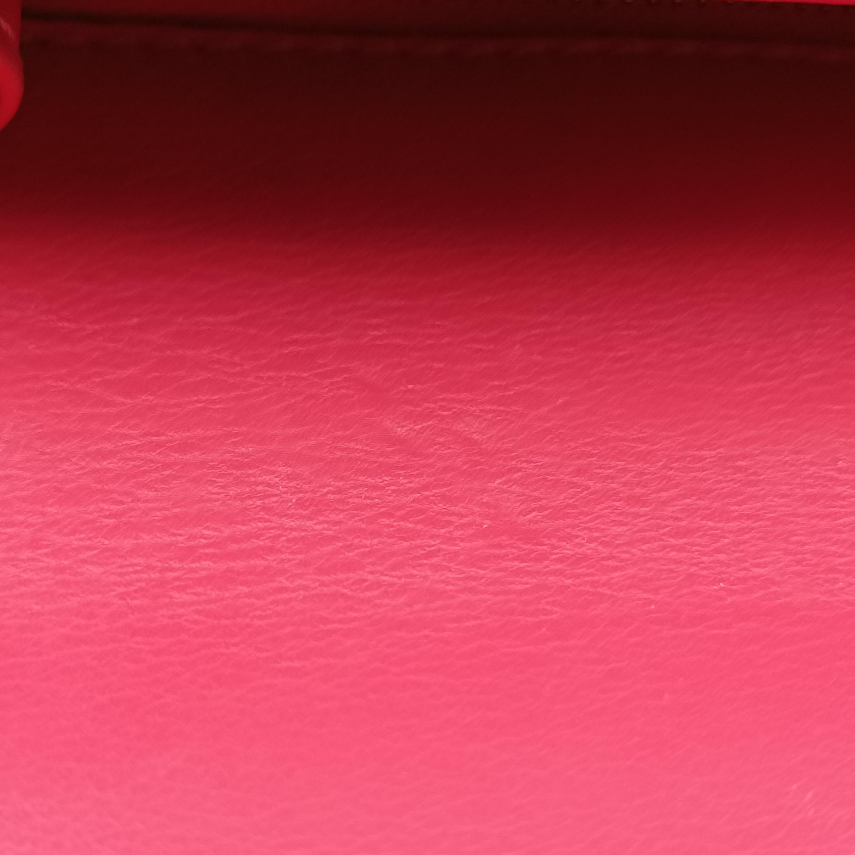 Pre-owned Valentino Rockstud Glam Lock Rose Leather  shoulderbag | stylenewstar