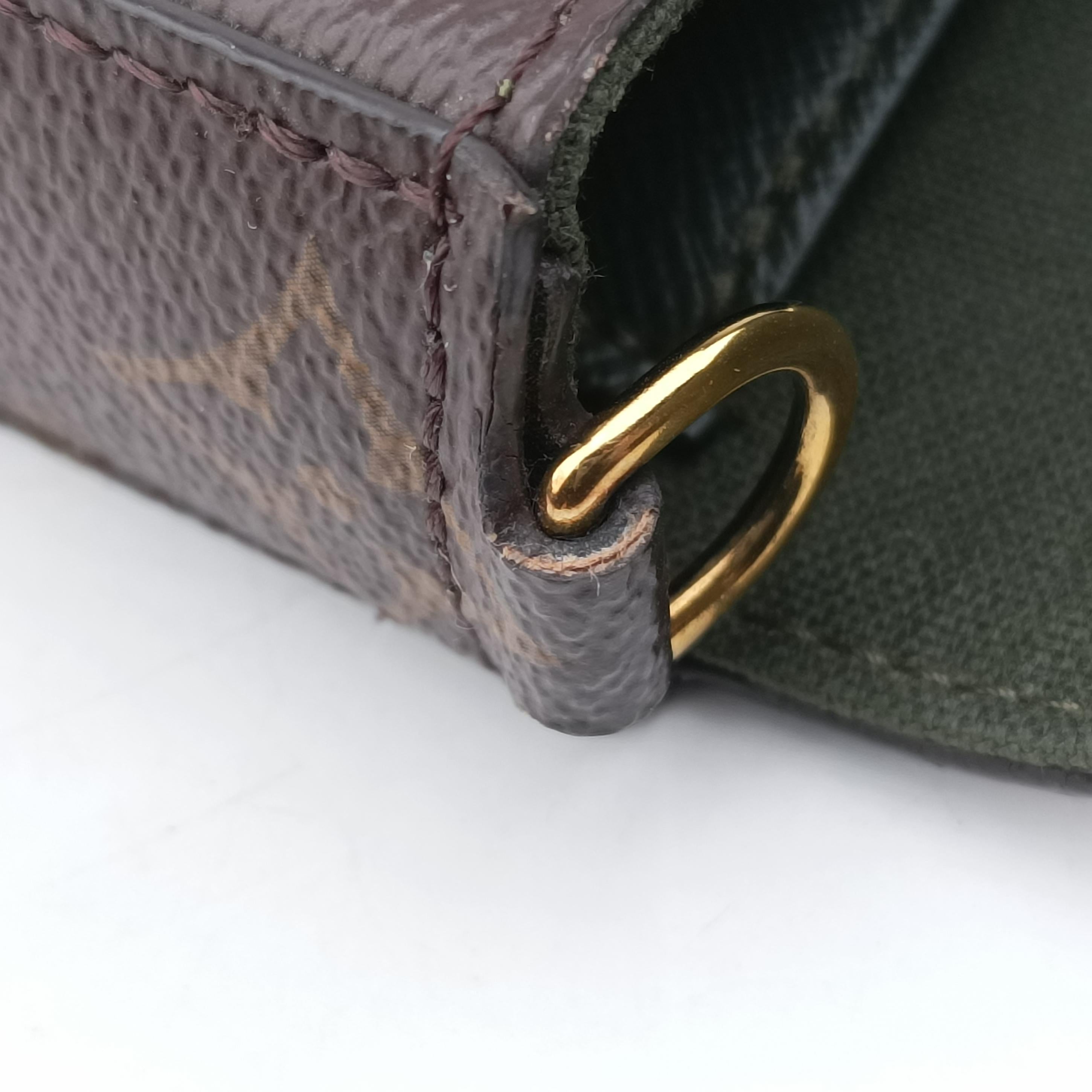 Secondhand Louis Vuitton Multi Pochette FeLICIE Brown×beige Monogram Canvas M80091 shoulderbag | stylenewstar