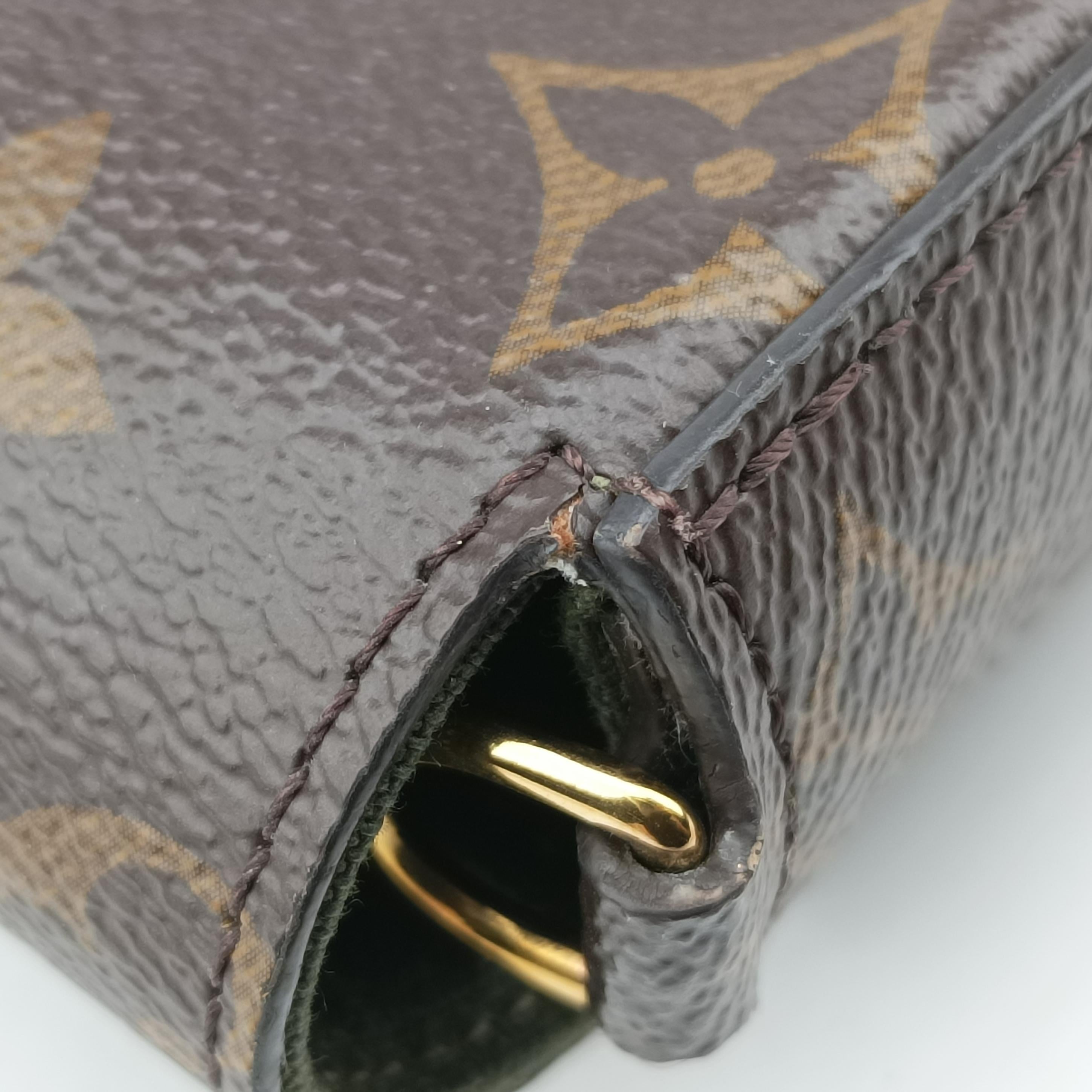 Secondhand Louis Vuitton Multi Pochette FeLICIE Brown×beige Monogram Canvas M80091 shoulderbag | stylenewstar