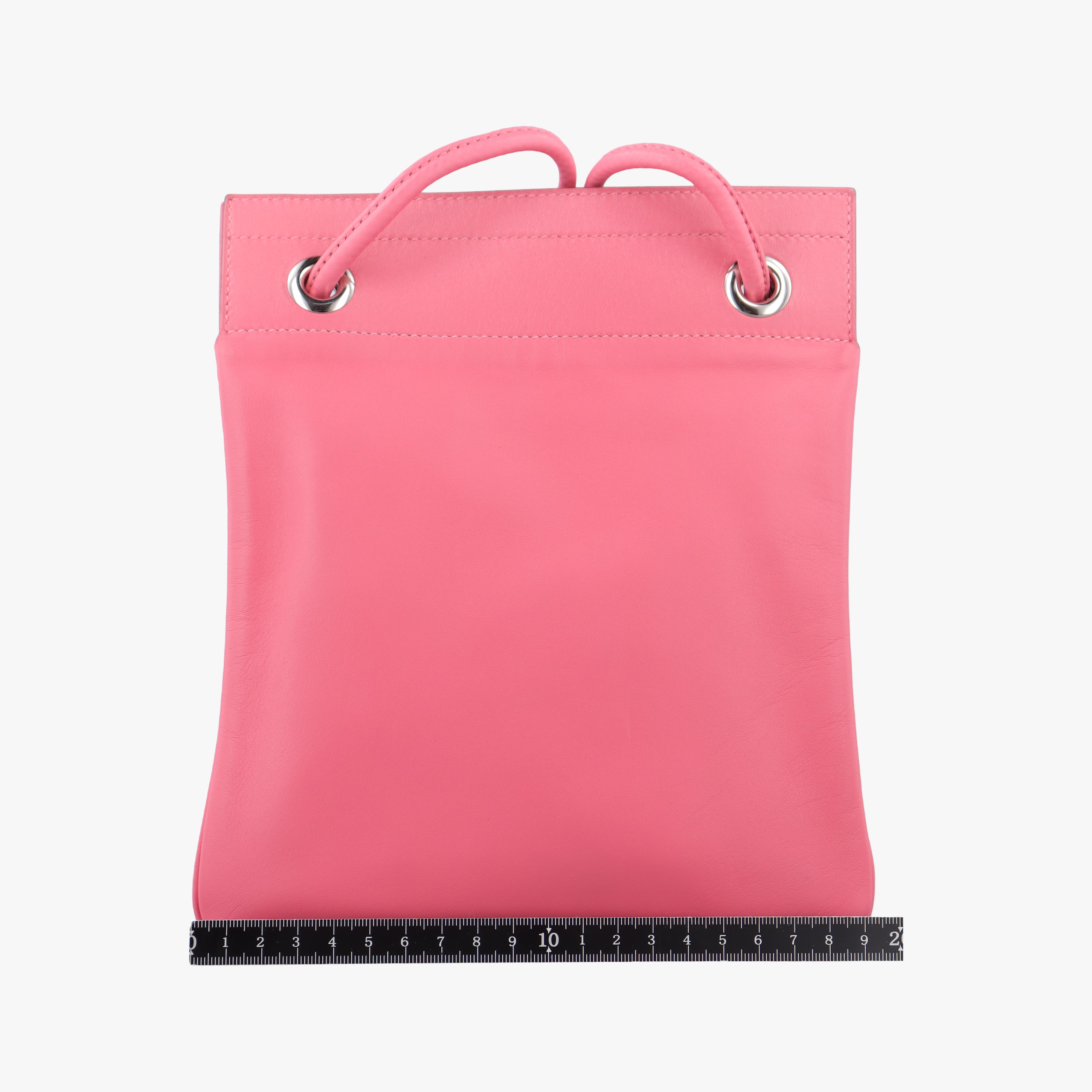 Pre-owned Hermes Sac Aline mini Pink Leather  shoulderbag | stylenewstar