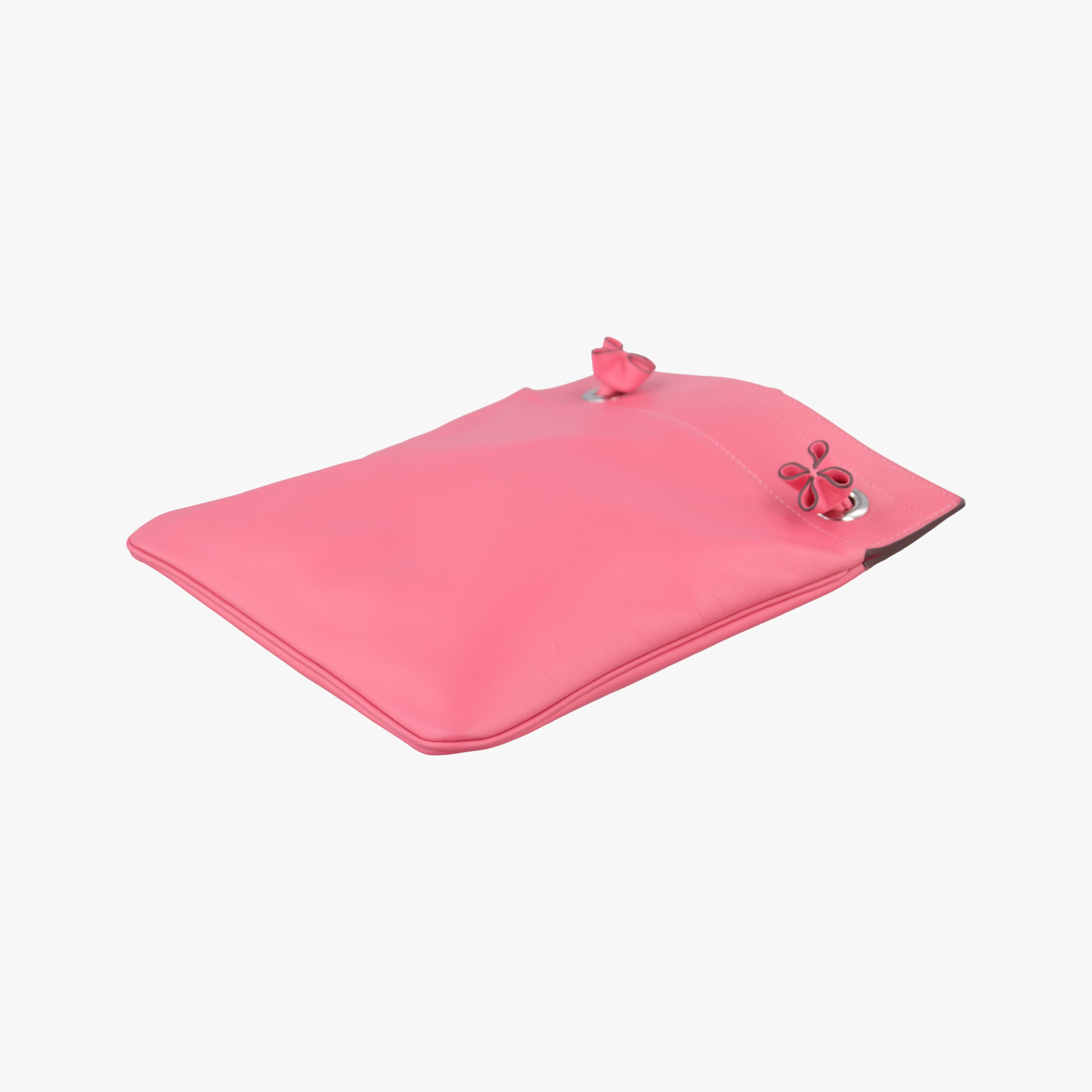 Pre-owned Hermes Sac Aline mini Pink Leather  shoulderbag | stylenewstar