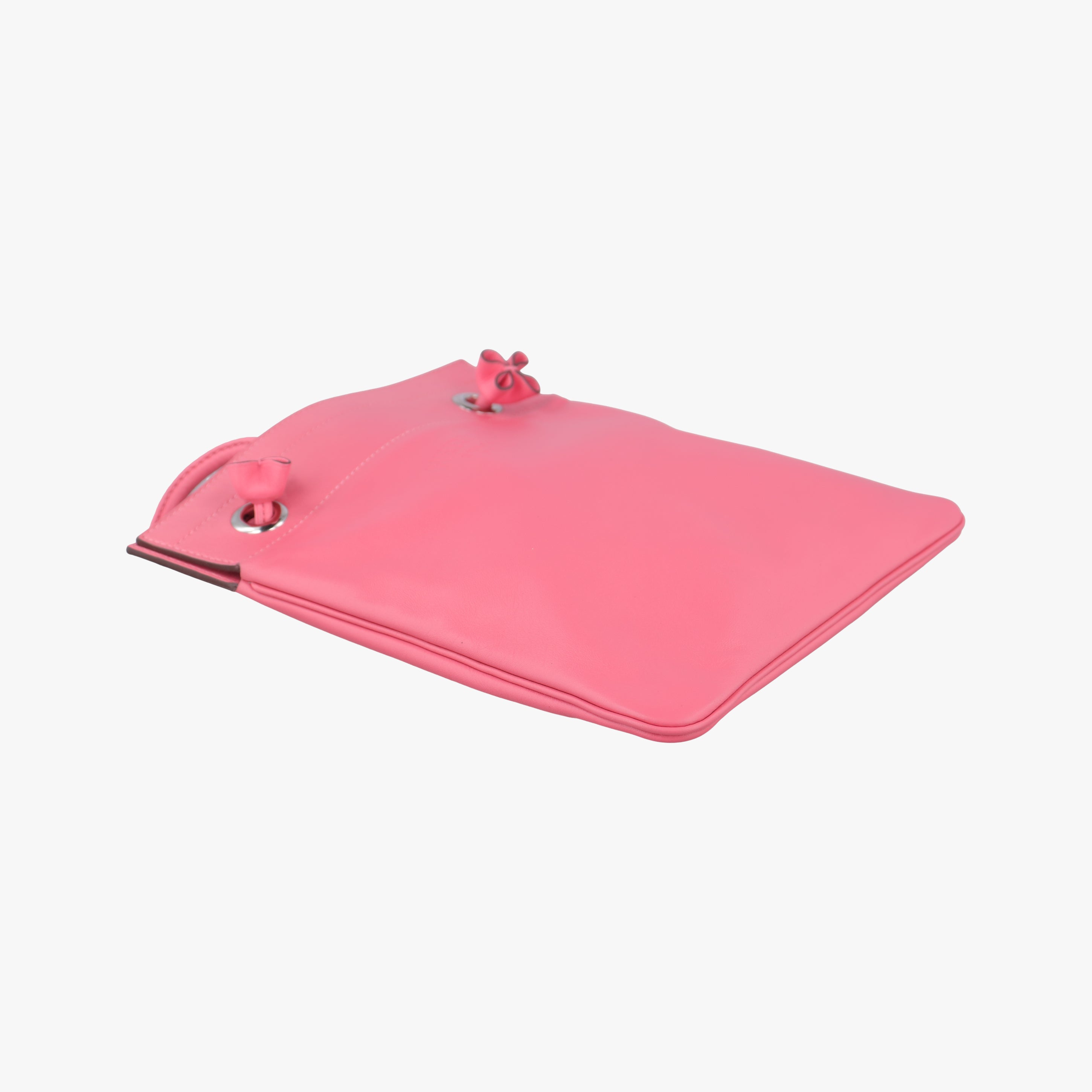 Pre-owned Hermes Sac Aline mini Pink Leather  shoulderbag | stylenewstar