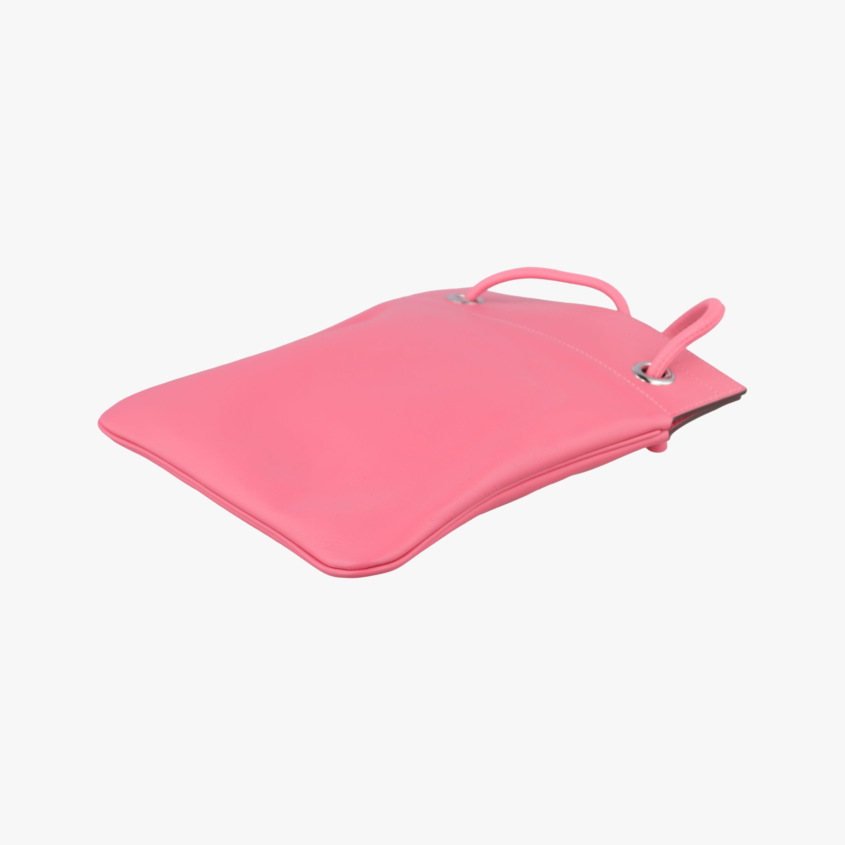 Pre-owned Hermes Sac Aline mini Pink Leather  shoulderbag | stylenewstar