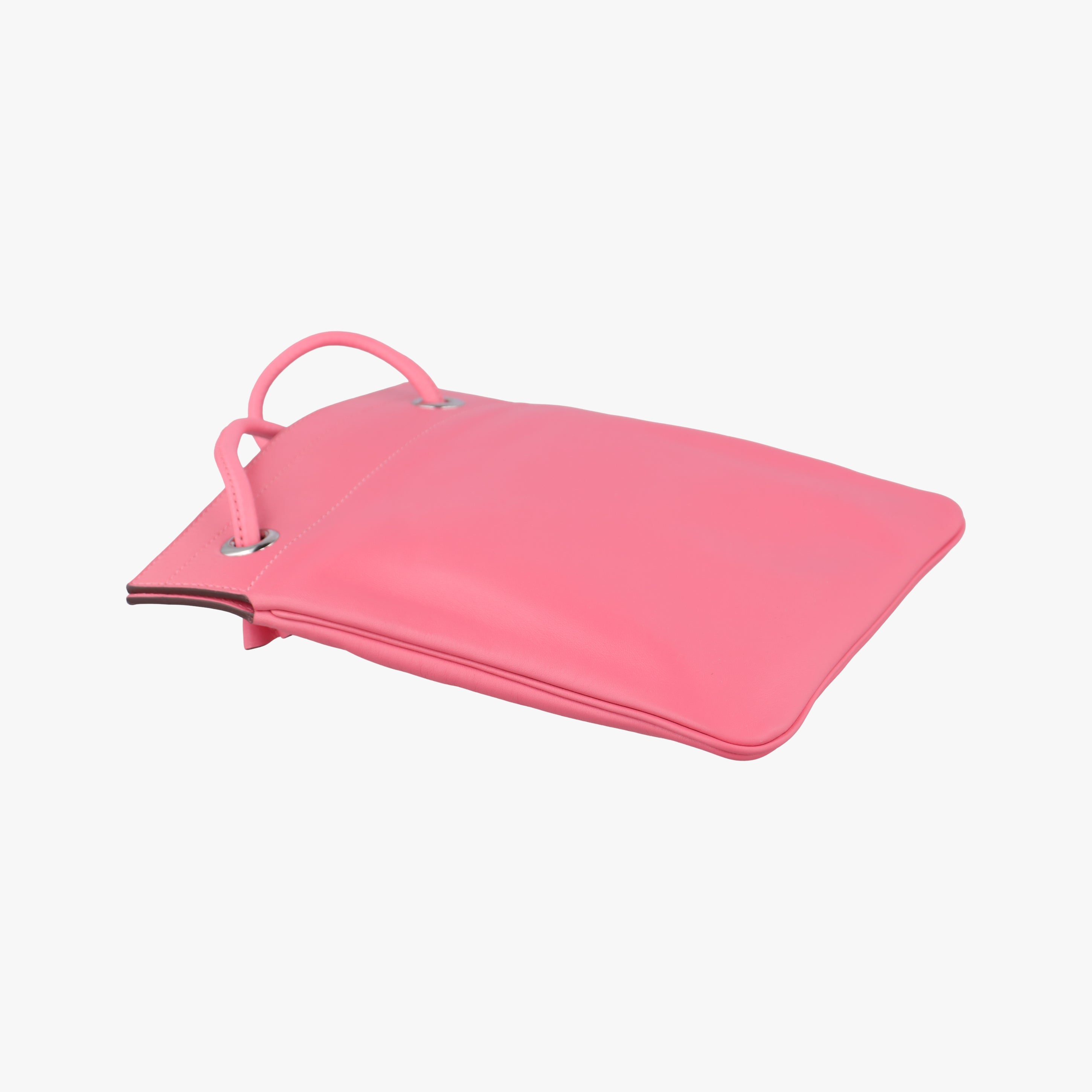 Pre-owned Hermes Sac Aline mini Pink Leather  shoulderbag | stylenewstar