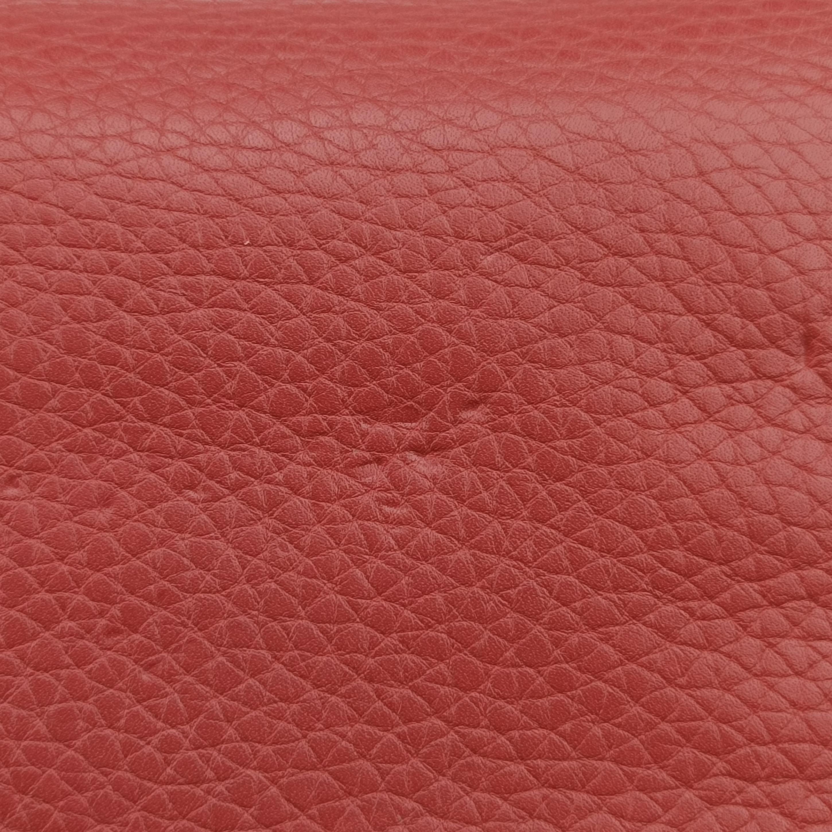 Pre-owned Christian Dior J'Adior Red Leather  shoulderbag | stylenewstar