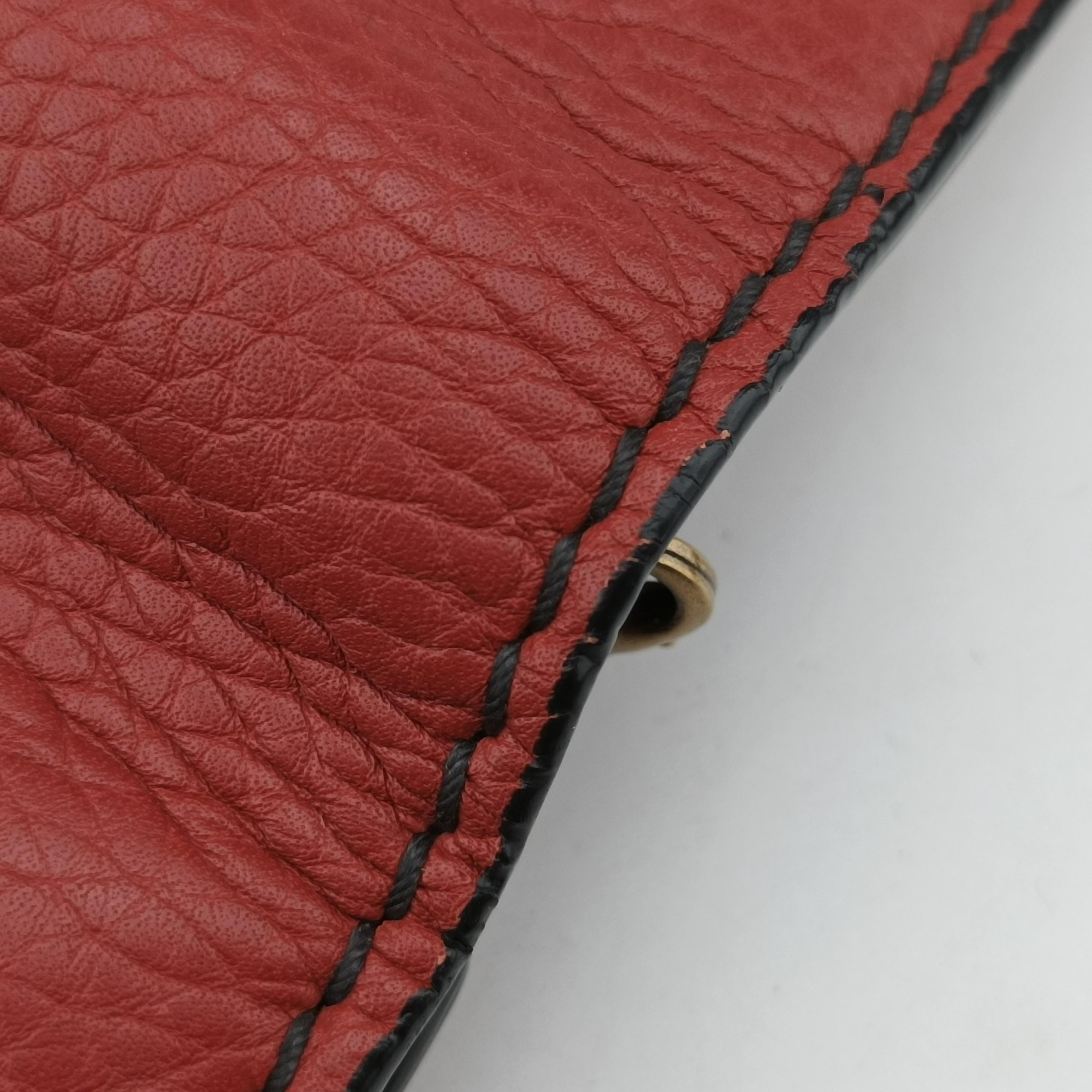 Pre-owned Christian Dior J'Adior Red Leather  shoulderbag | stylenewstar