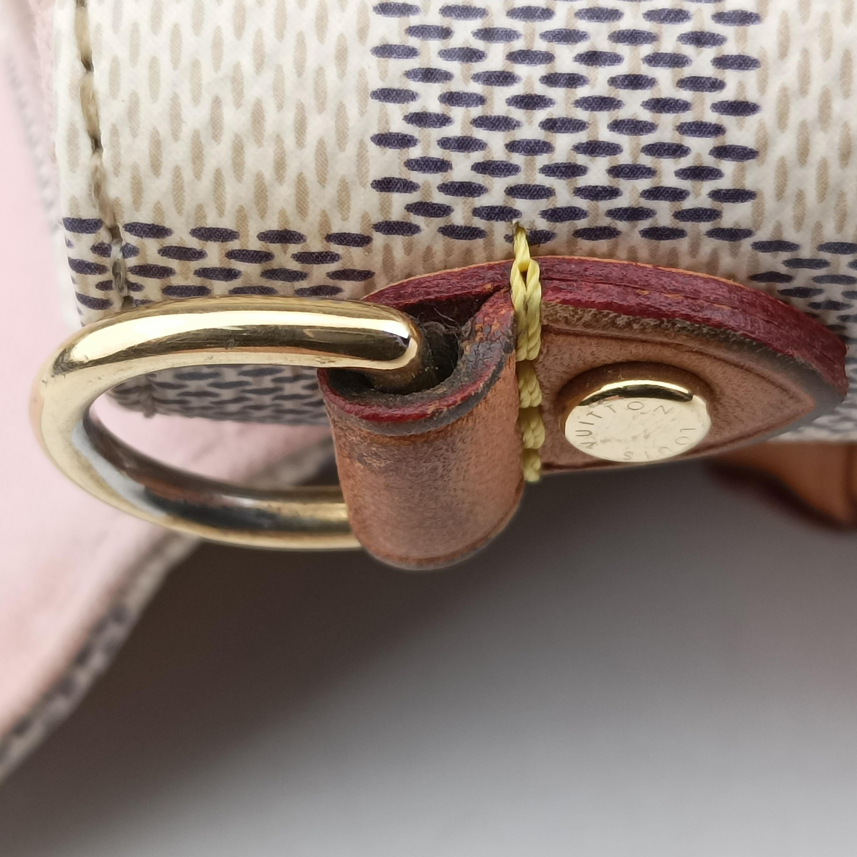 Pre-owned Louis Vuitton CROISETTE AZUR Damier Canvas N41581 shoulderbag | stylenewstar