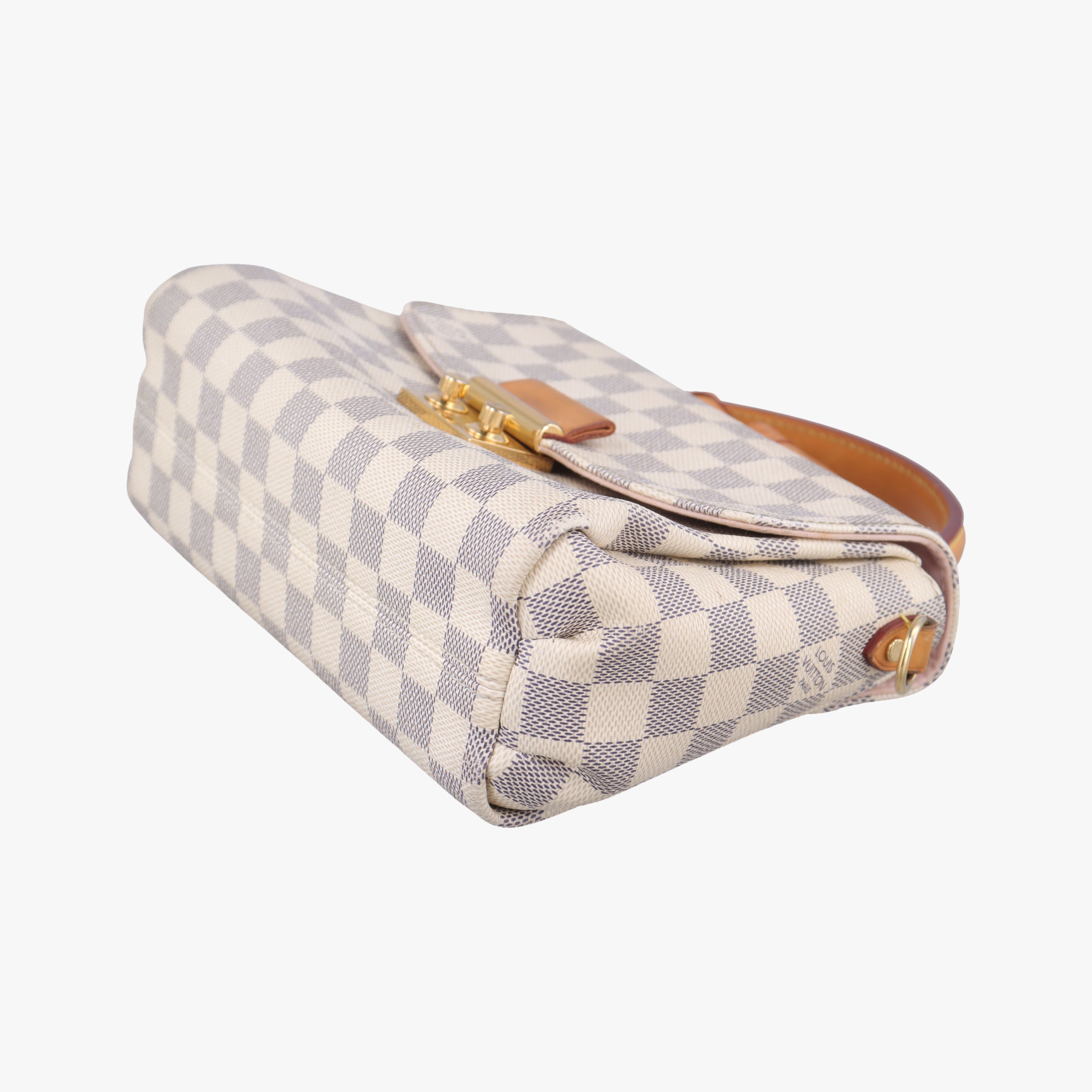 Pre-owned Louis Vuitton CROISETTE AZUR Damier Canvas N41581 shoulderbag | stylenewstar