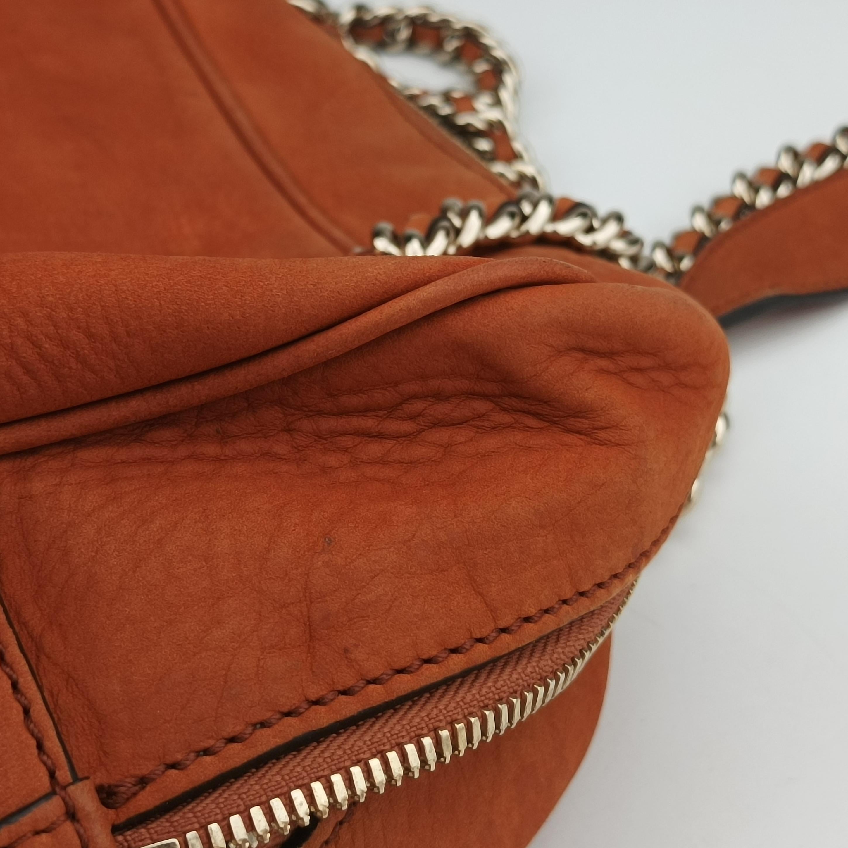 Pre-owned Gucci Soho Orange Suede 353126 shoulderbag | stylenewstar
