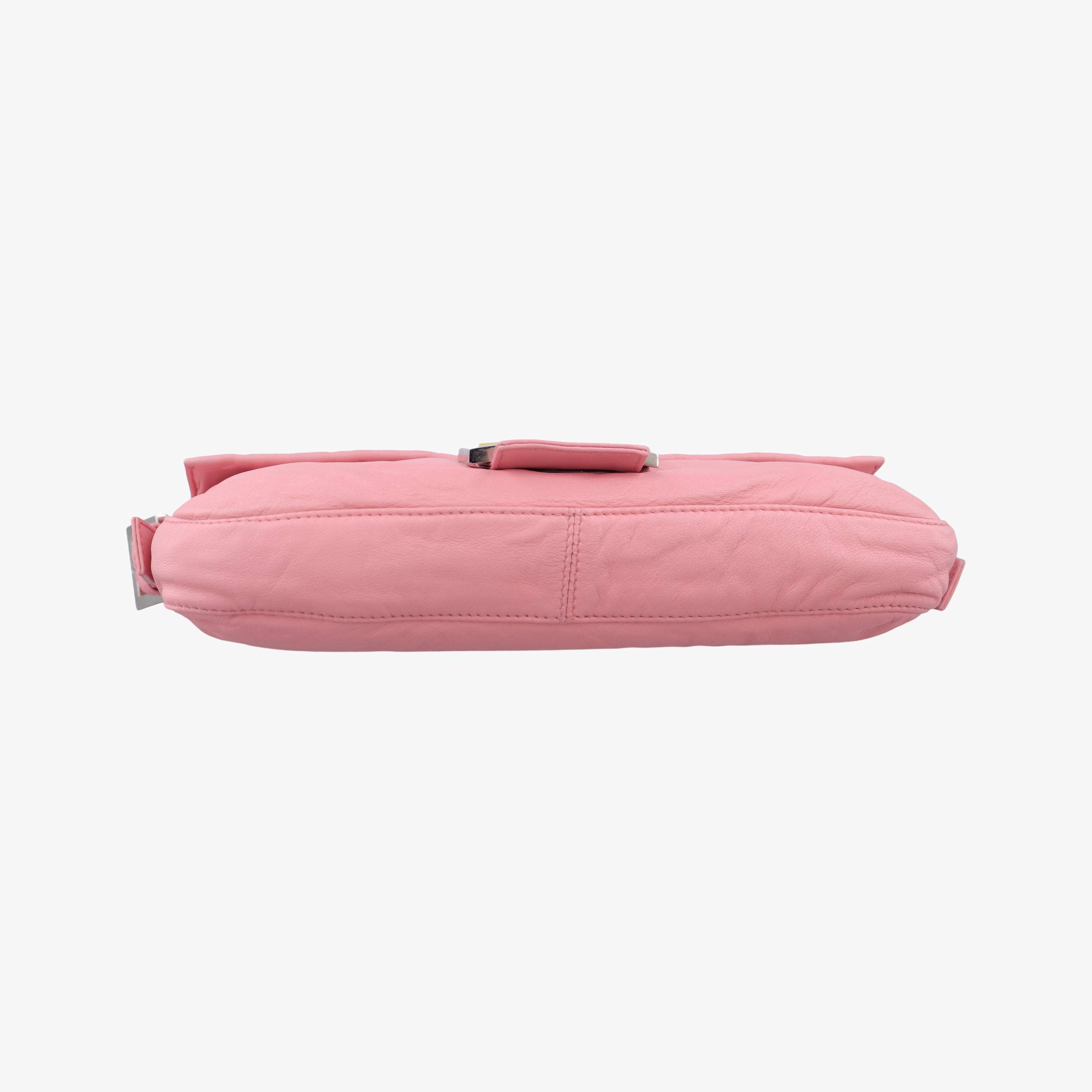 Vintage Fendi Baguette Pink lambskin 26424 handbag | stylenewstar