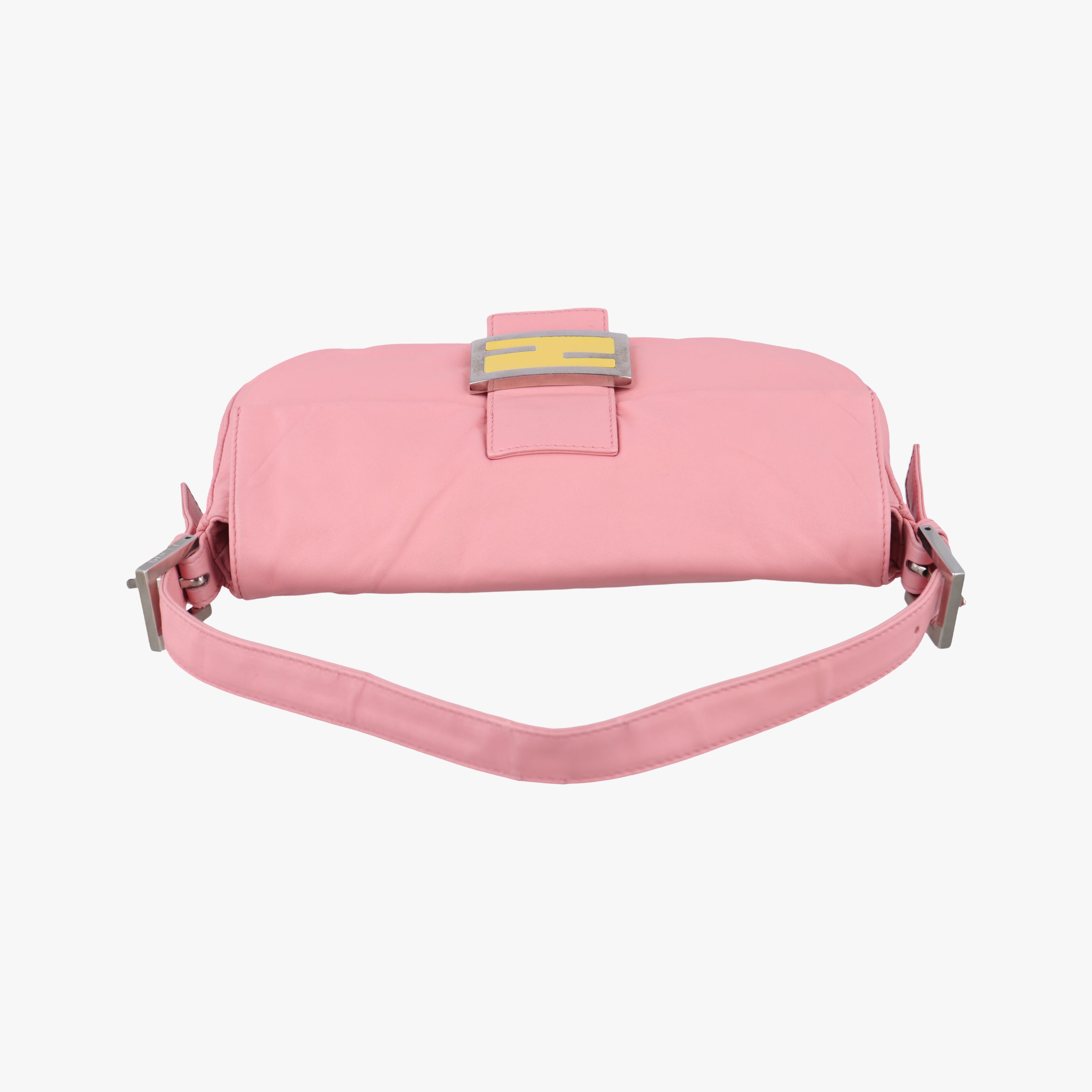 Vintage Fendi Baguette Pink lambskin 26424 handbag | stylenewstar