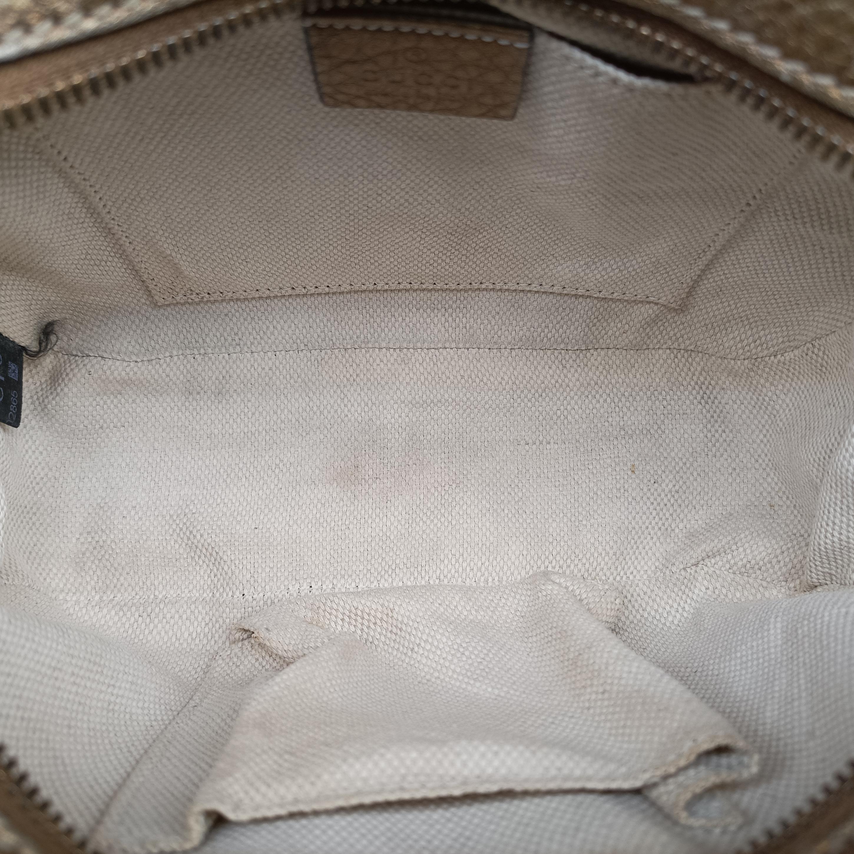 Pre-owned Gucci Soho Golden Leather 308364 shoulderbag | stylenewstar