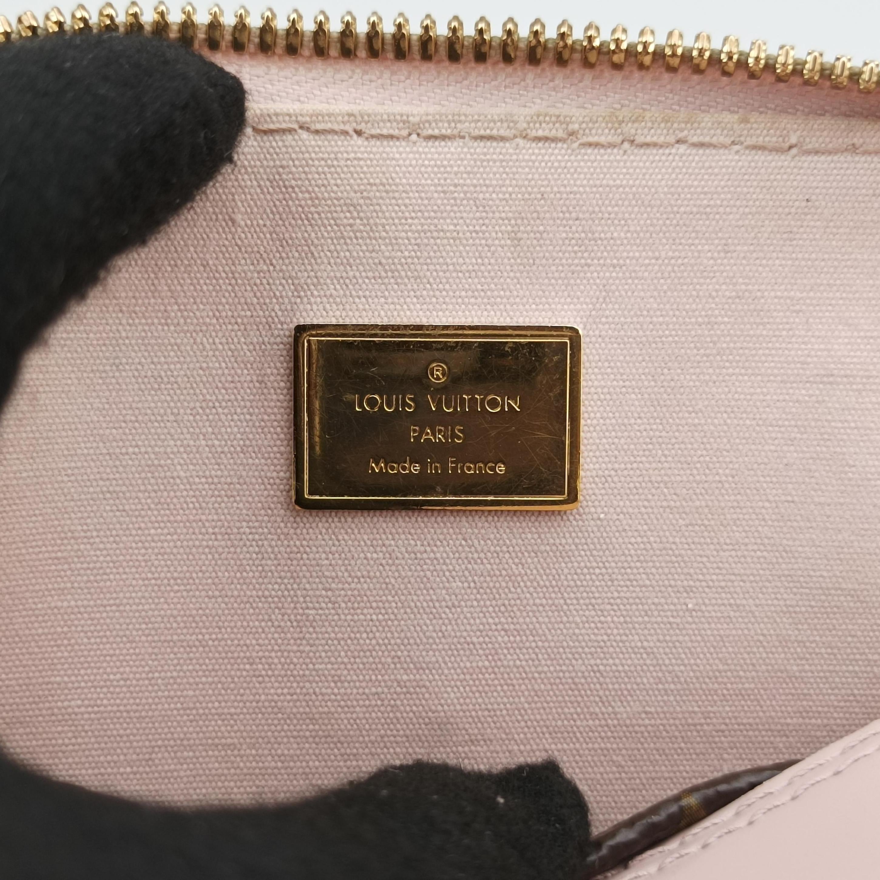 Pre-owned Louis Vuitton Alma BB ROSE BALLERIN Vernis M51949 shoulderbag | stylenewstar