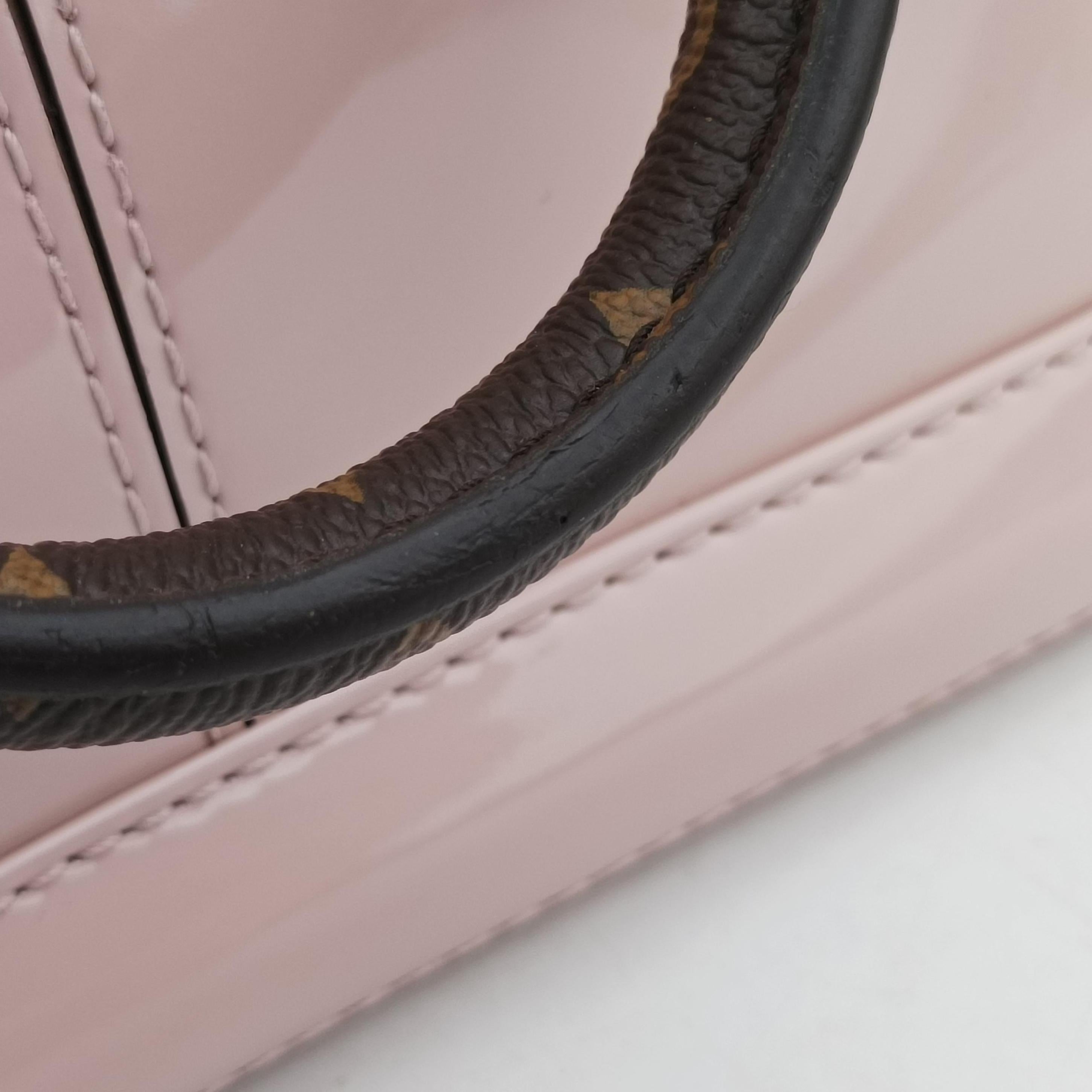 Pre-owned Louis Vuitton Alma BB ROSE BALLERIN Vernis M51949 shoulderbag | stylenewstar