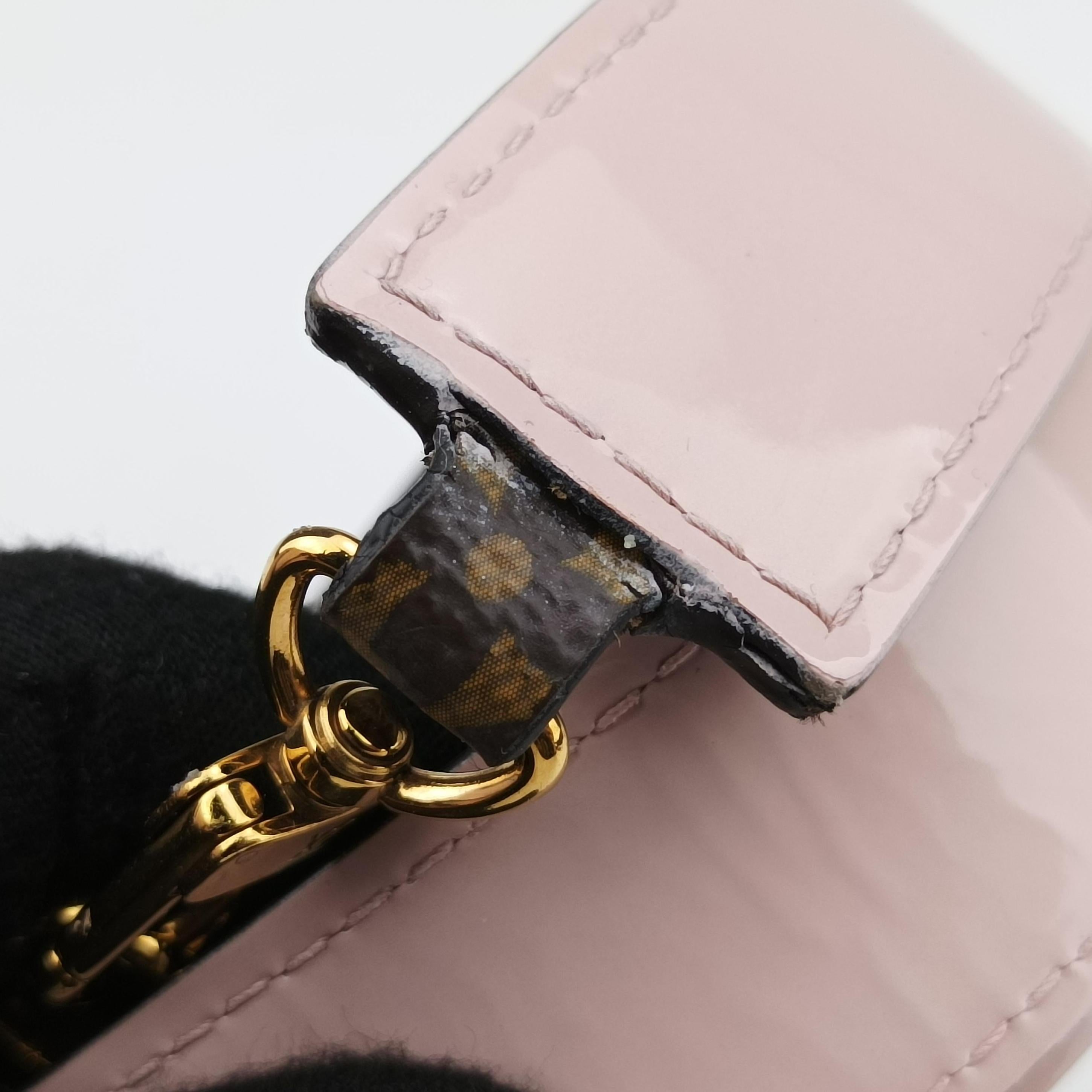 Pre-owned Louis Vuitton Alma BB ROSE BALLERIN Vernis M51949 shoulderbag | stylenewstar