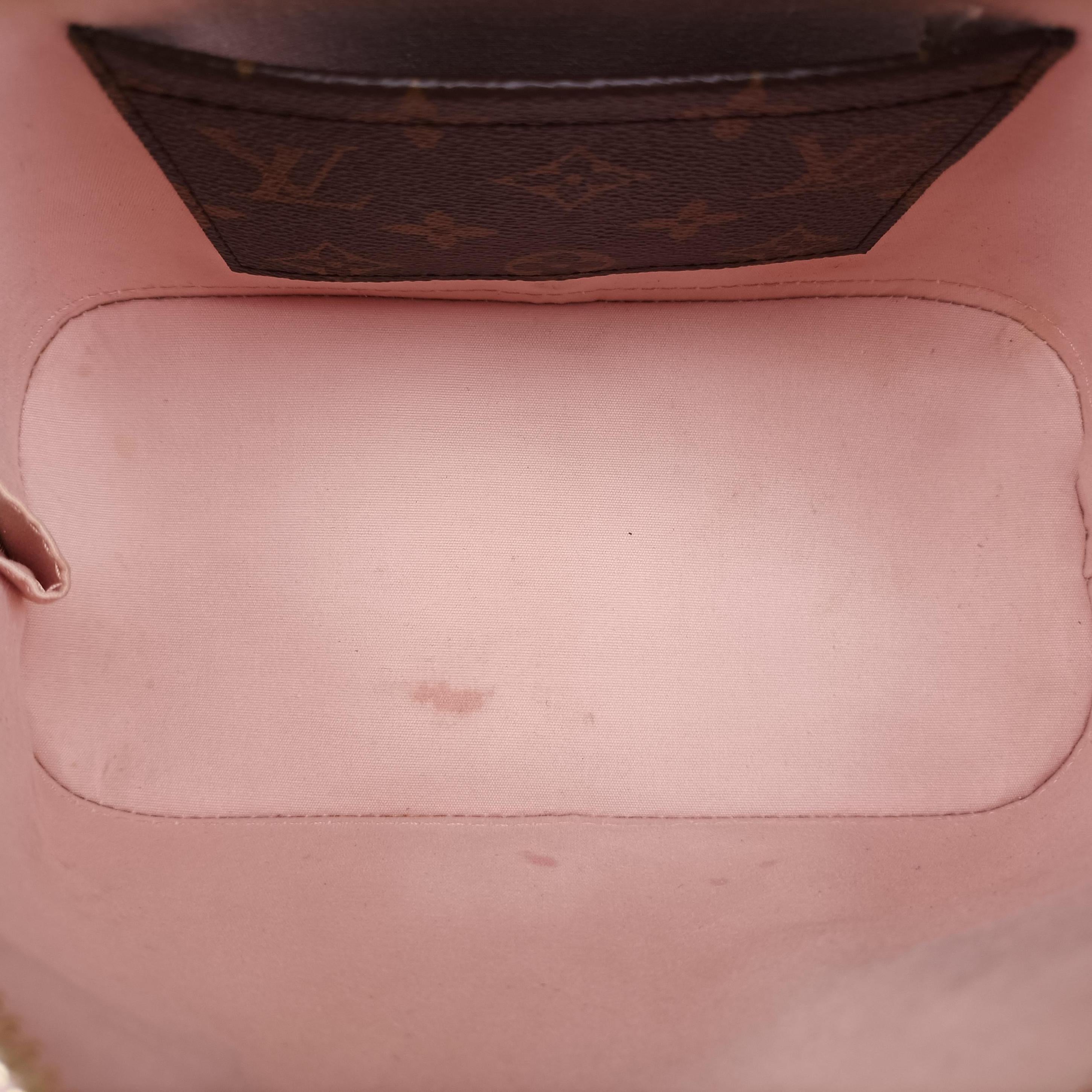 Pre-owned Louis Vuitton Alma BB ROSE BALLERIN Vernis M51949 shoulderbag | stylenewstar