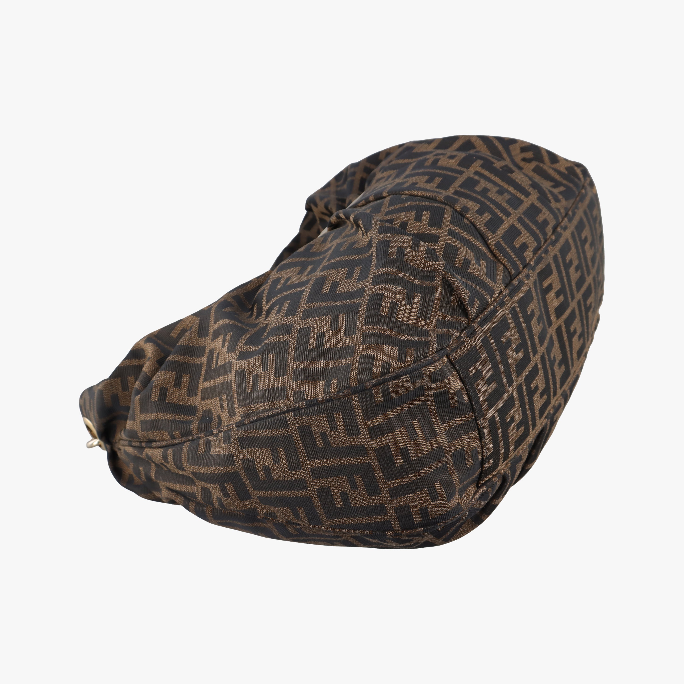 Pre-owned Fendi Mia Brown×Multicolour Jacquard 8BR631 handbag | stylenewstar