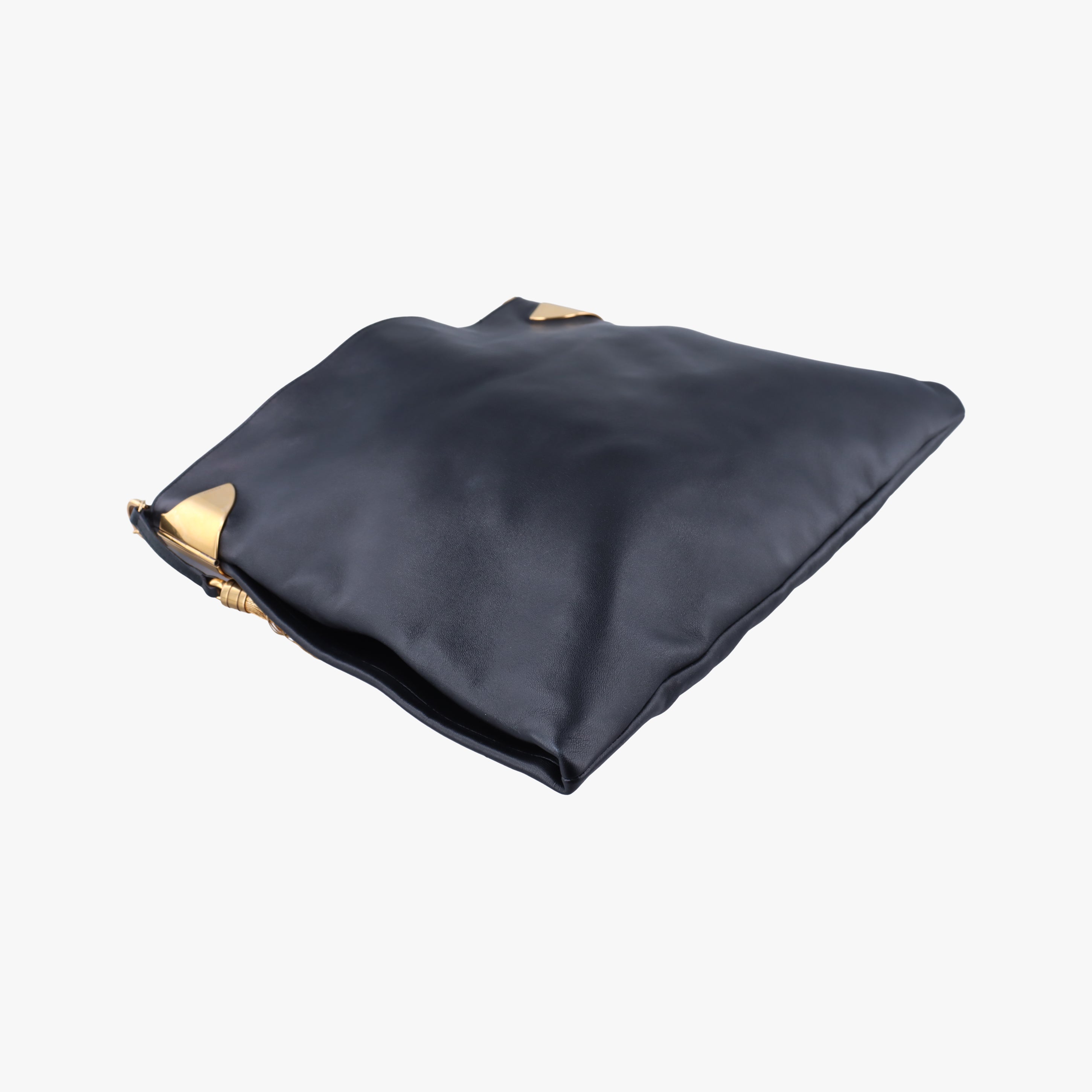 Pre-owned Gucci Large 1970 Black Leather 290681 shoulderbag | stylenewstar