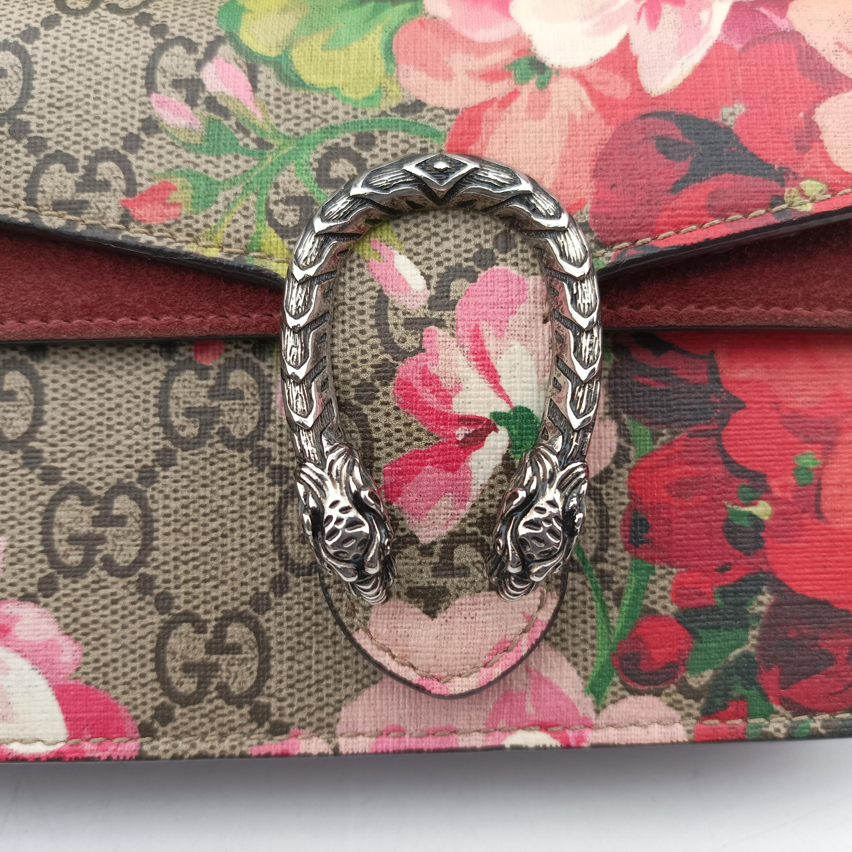 Secondhand Gucci Dionysus BEIGE×Red×Multicolour PVC coated canvas 476432 shoulderbag | stylenewstar