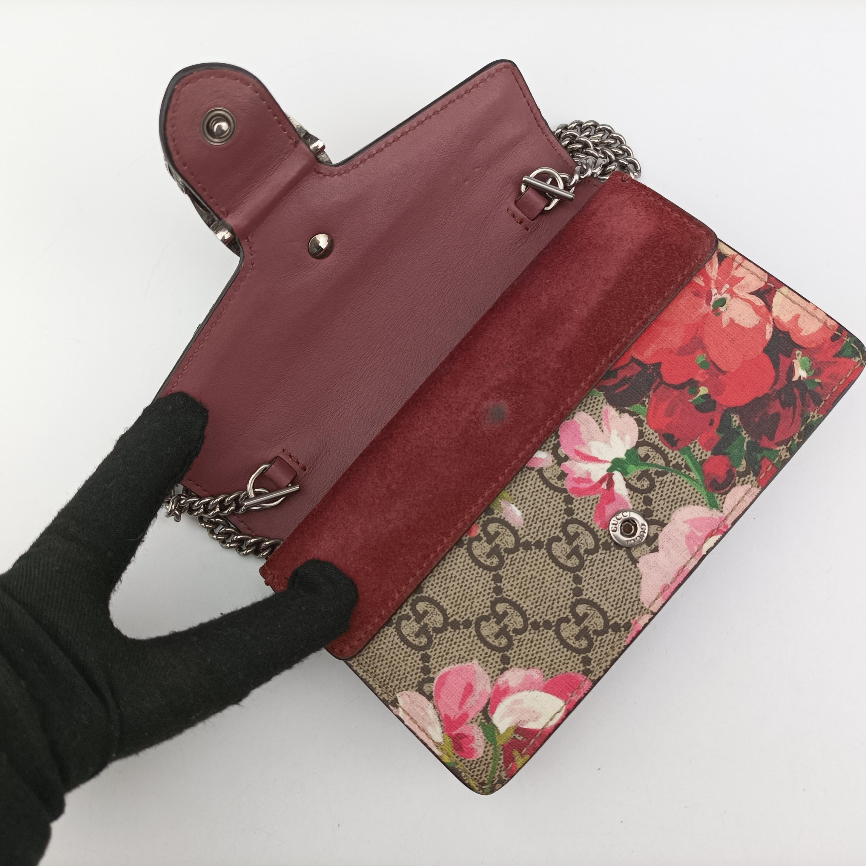 Secondhand Gucci Dionysus BEIGE×Red×Multicolour PVC coated canvas 476432 shoulderbag | stylenewstar