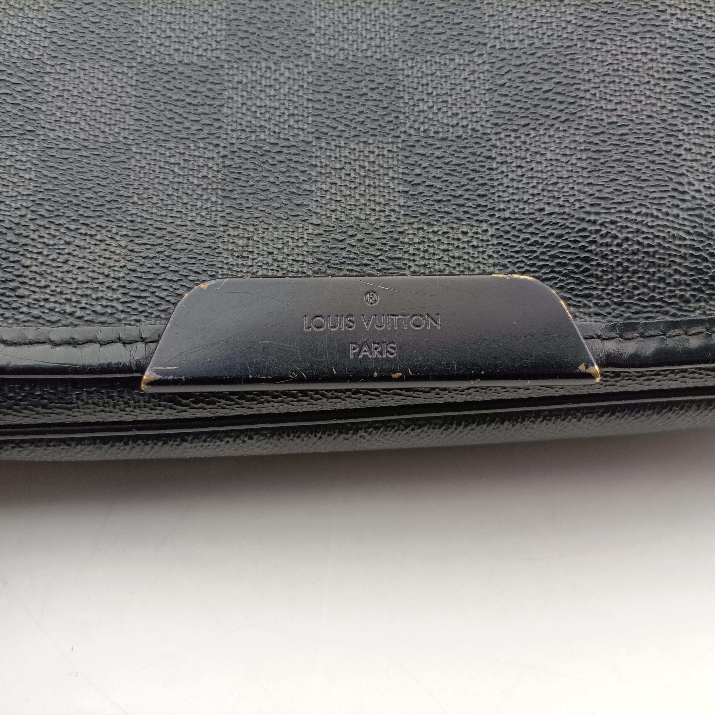Vintage Louis Vuitton DANIEL MM Noir Damier GRAPHITE N58029 crossbodybag | stylenewstar