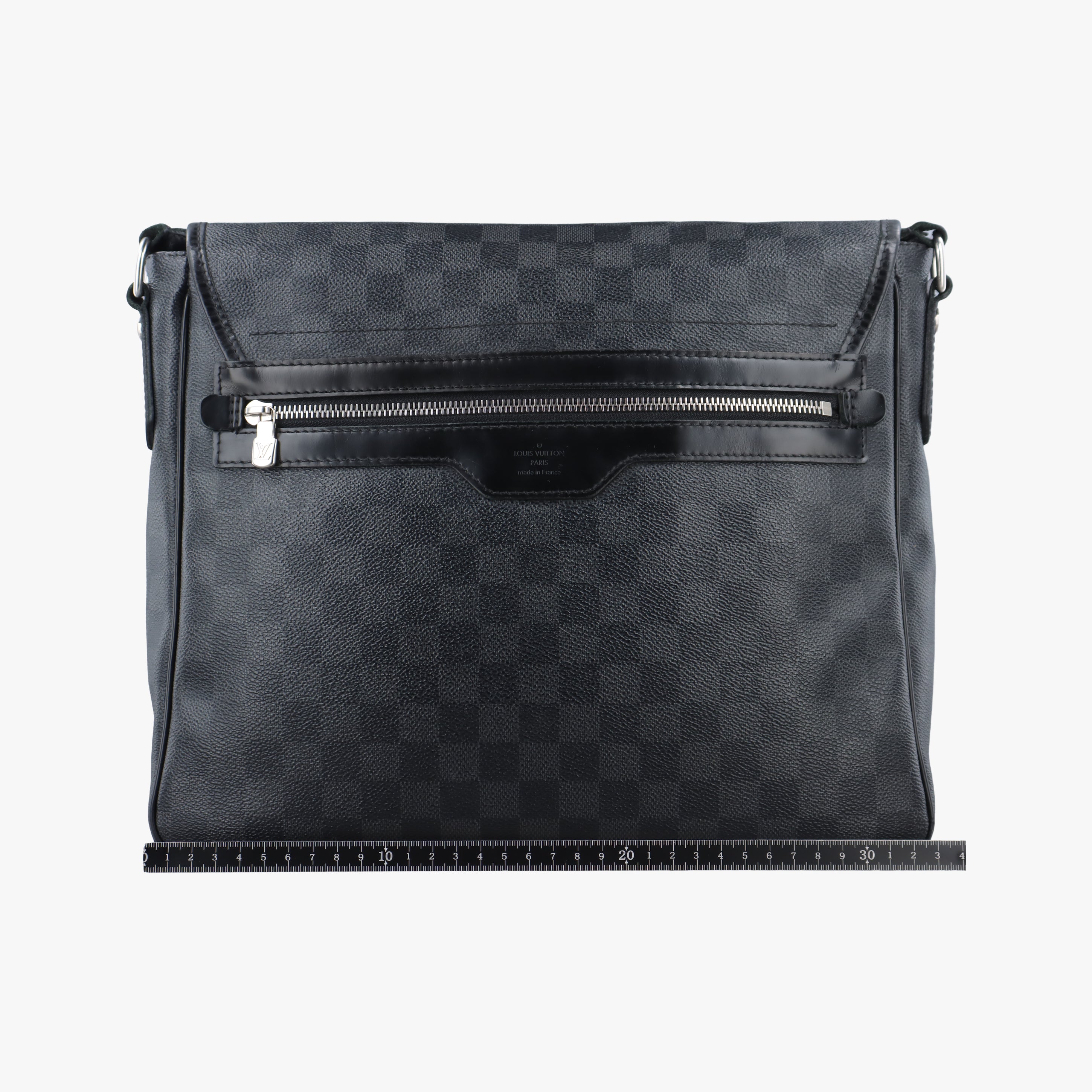 Vintage Louis Vuitton DANIEL MM Noir Damier GRAPHITE N58029 crossbodybag | stylenewstar