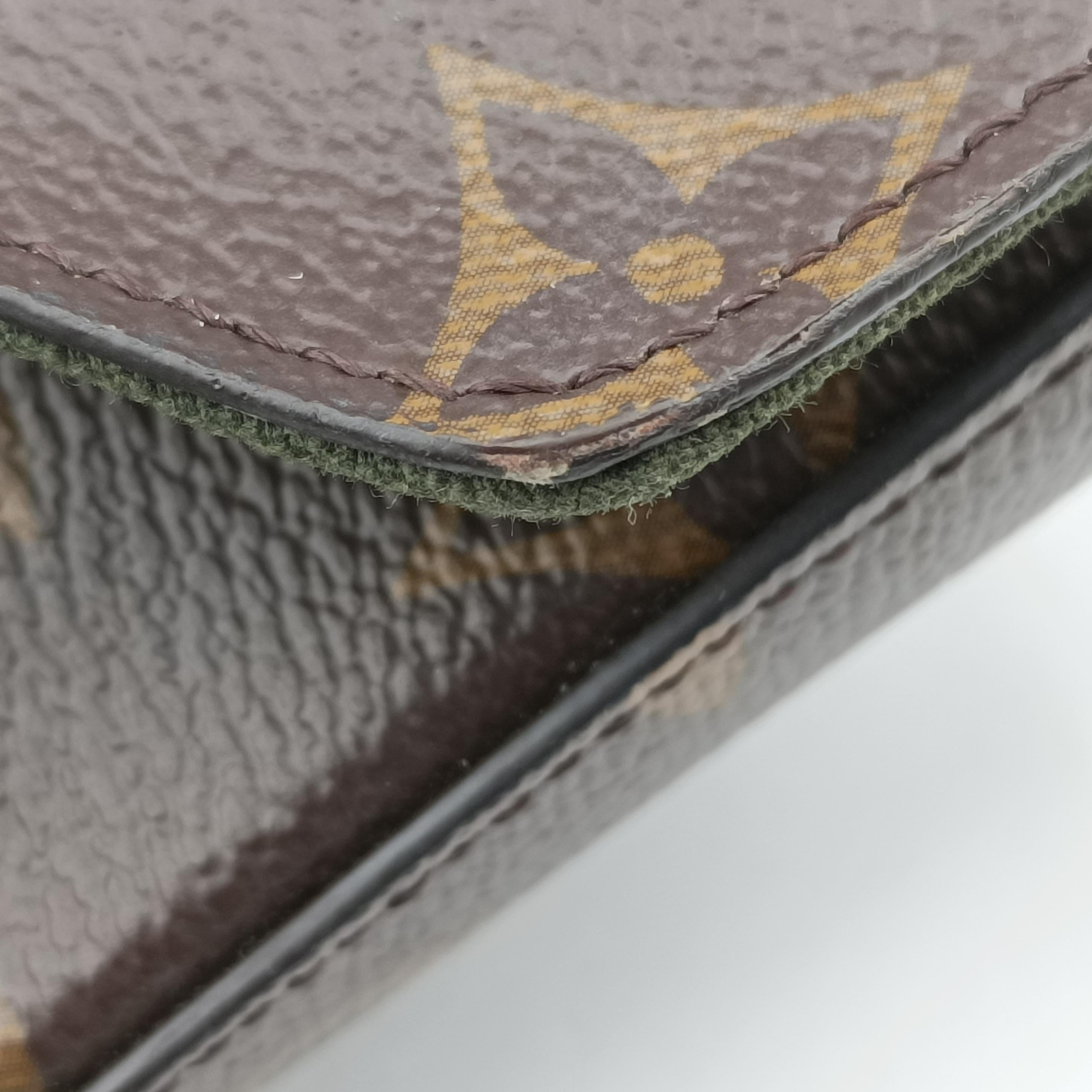 Pre-owned Louis Vuitton Multi Pochette FeLICIE Brown×beige Monogram Canvas M80091 shoulderbag | stylenewstar