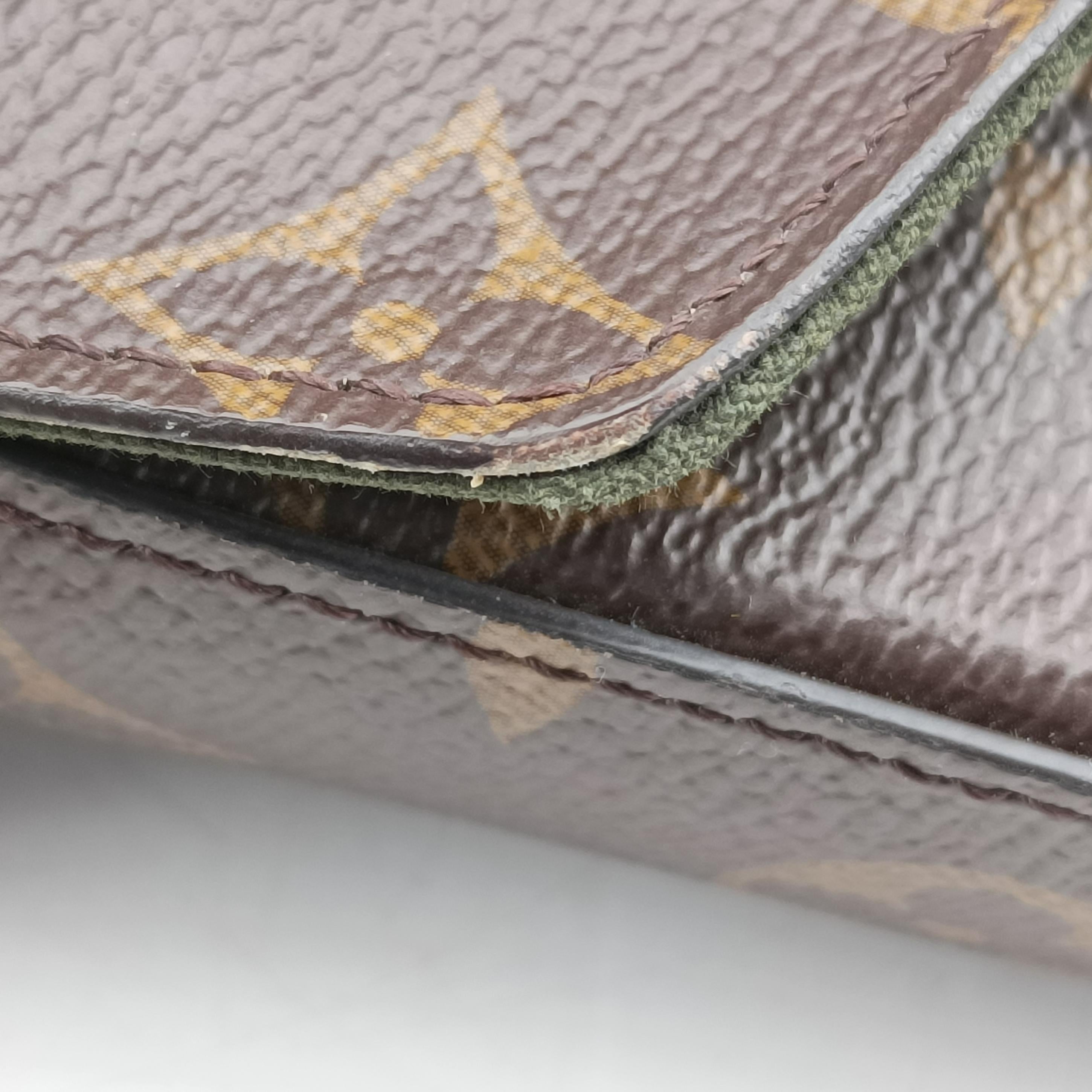 Pre-owned Louis Vuitton Multi Pochette FeLICIE Brown×beige Monogram Canvas M80091 shoulderbag | stylenewstar