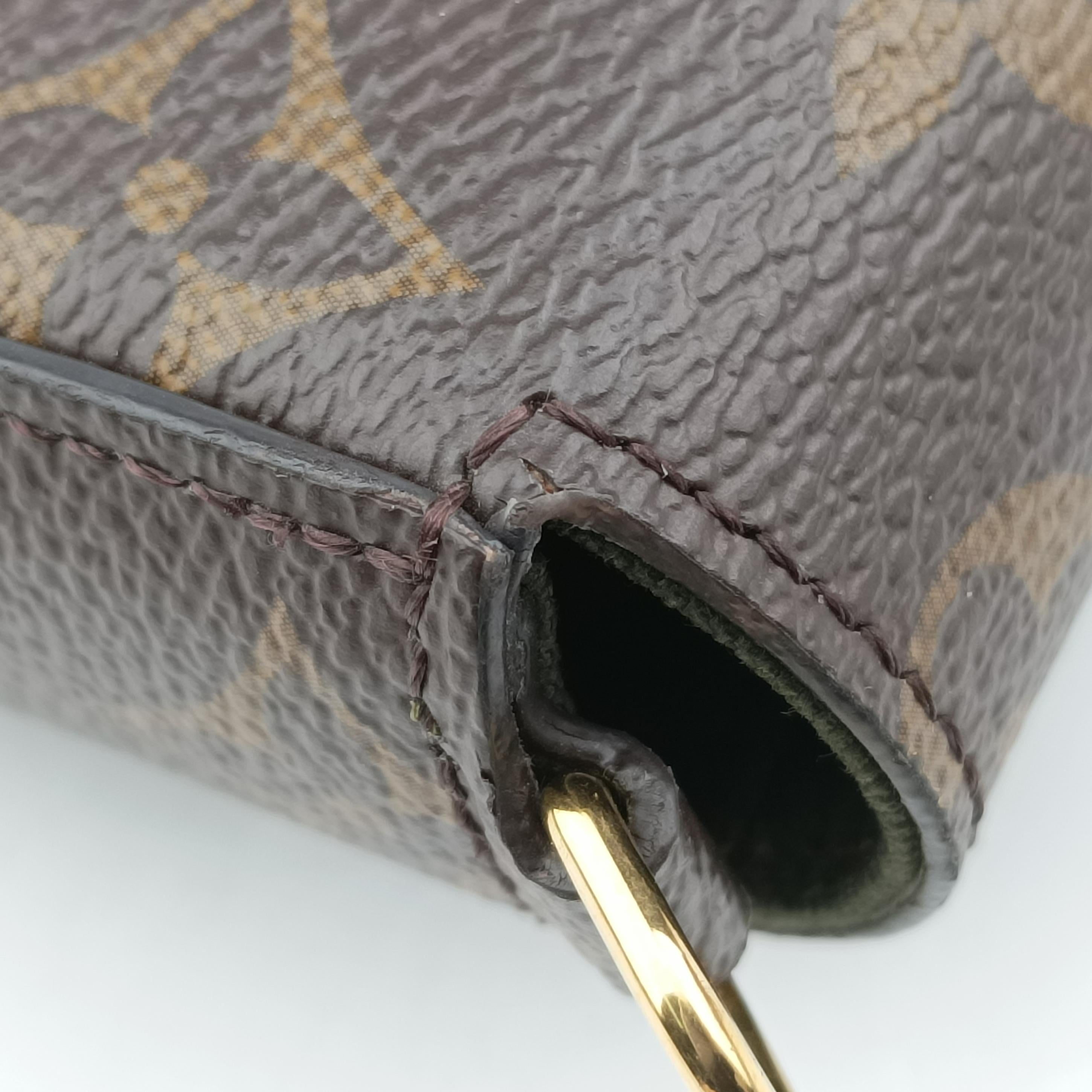 Pre-owned Louis Vuitton Multi Pochette FeLICIE Brown×beige Monogram Canvas M80091 shoulderbag | stylenewstar